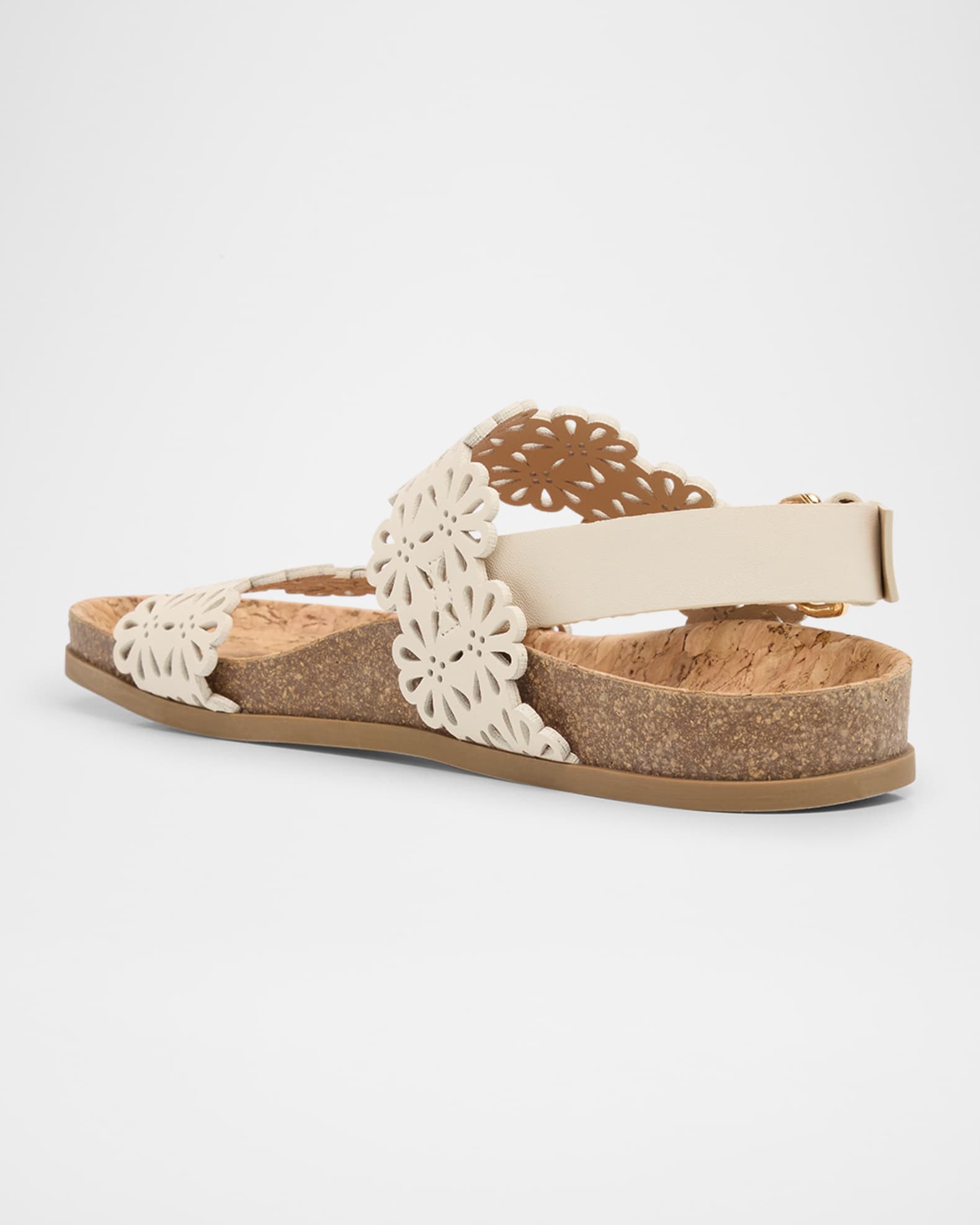 Calliope Leather Eyelet Sanndals 1