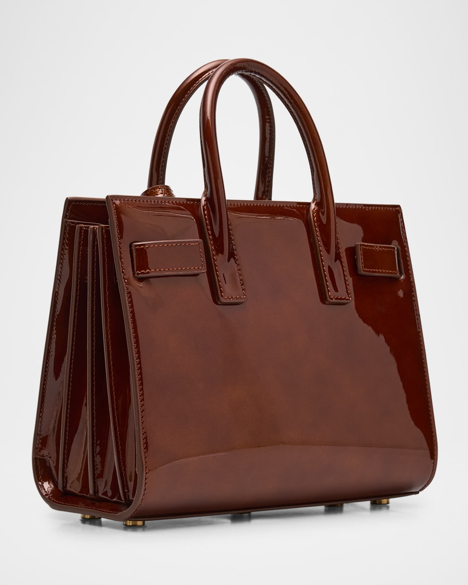 ハンドバッグ SAINT LAURENT Sac de jour nano patent leather handbag with 0400022382651_MILDROSE?wid=600