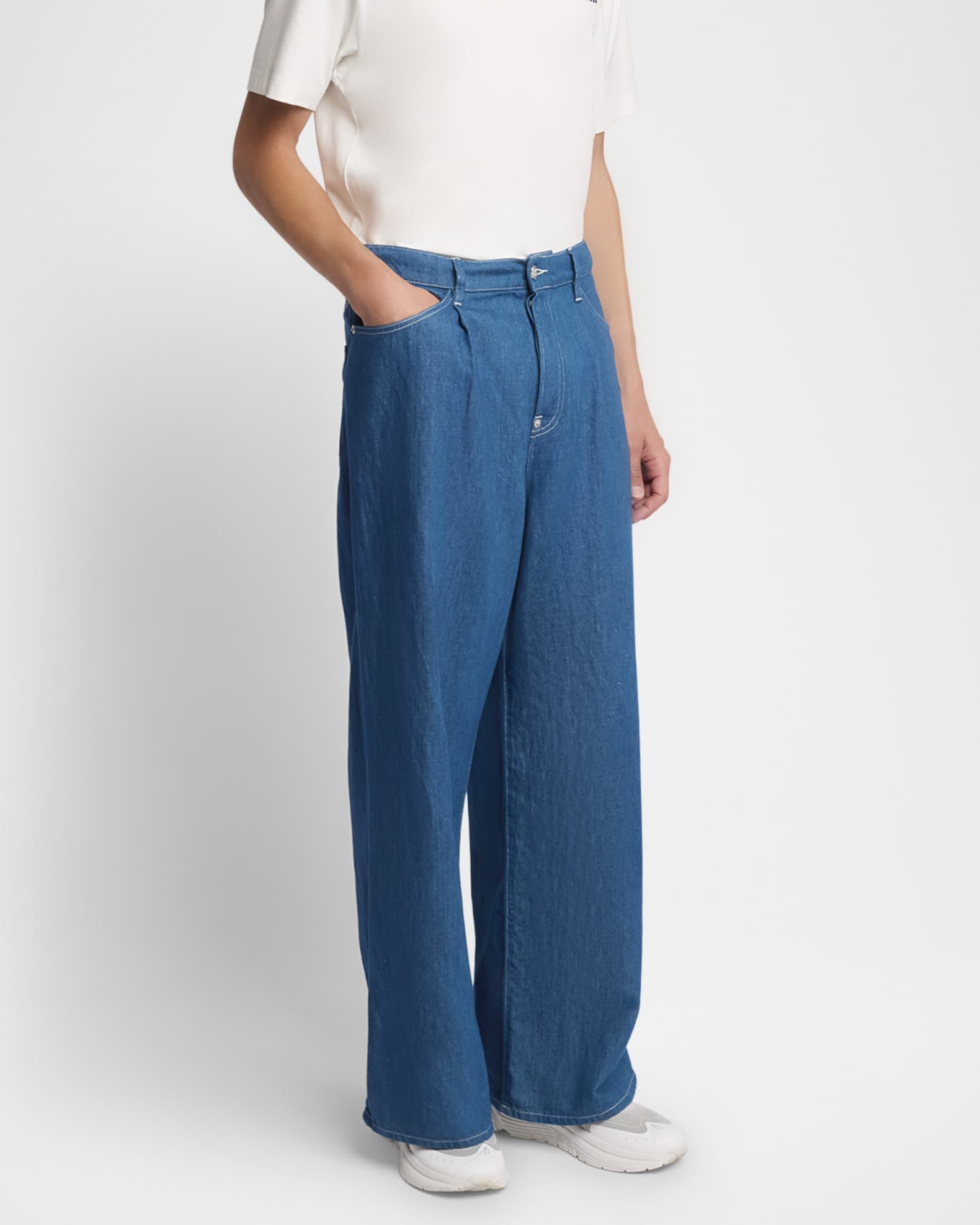 Men's Buggy Linen Denim Jeans 1