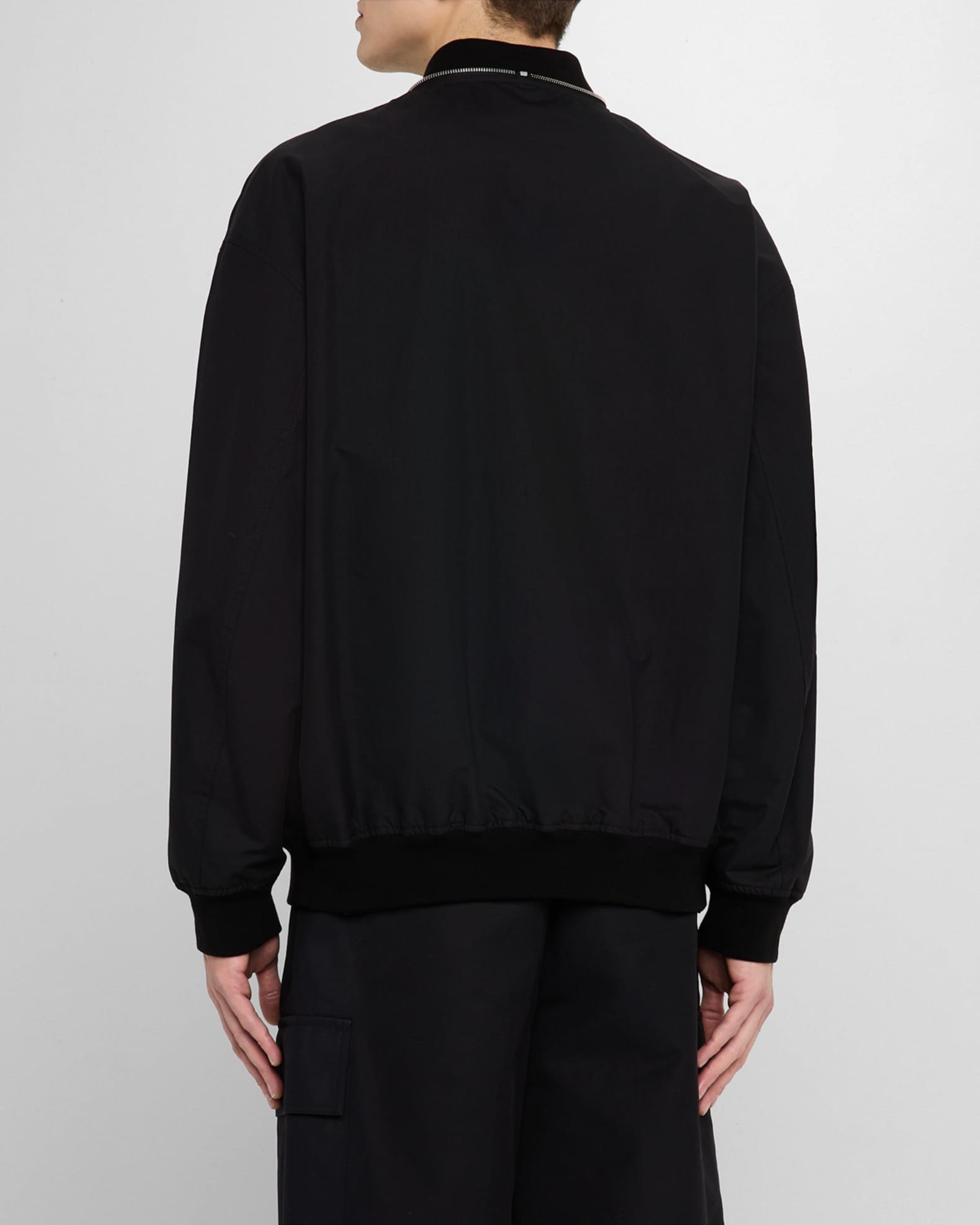 Jil Sander Men's Oversized Lightweight Cotton Jacket | Neiman Marcus
