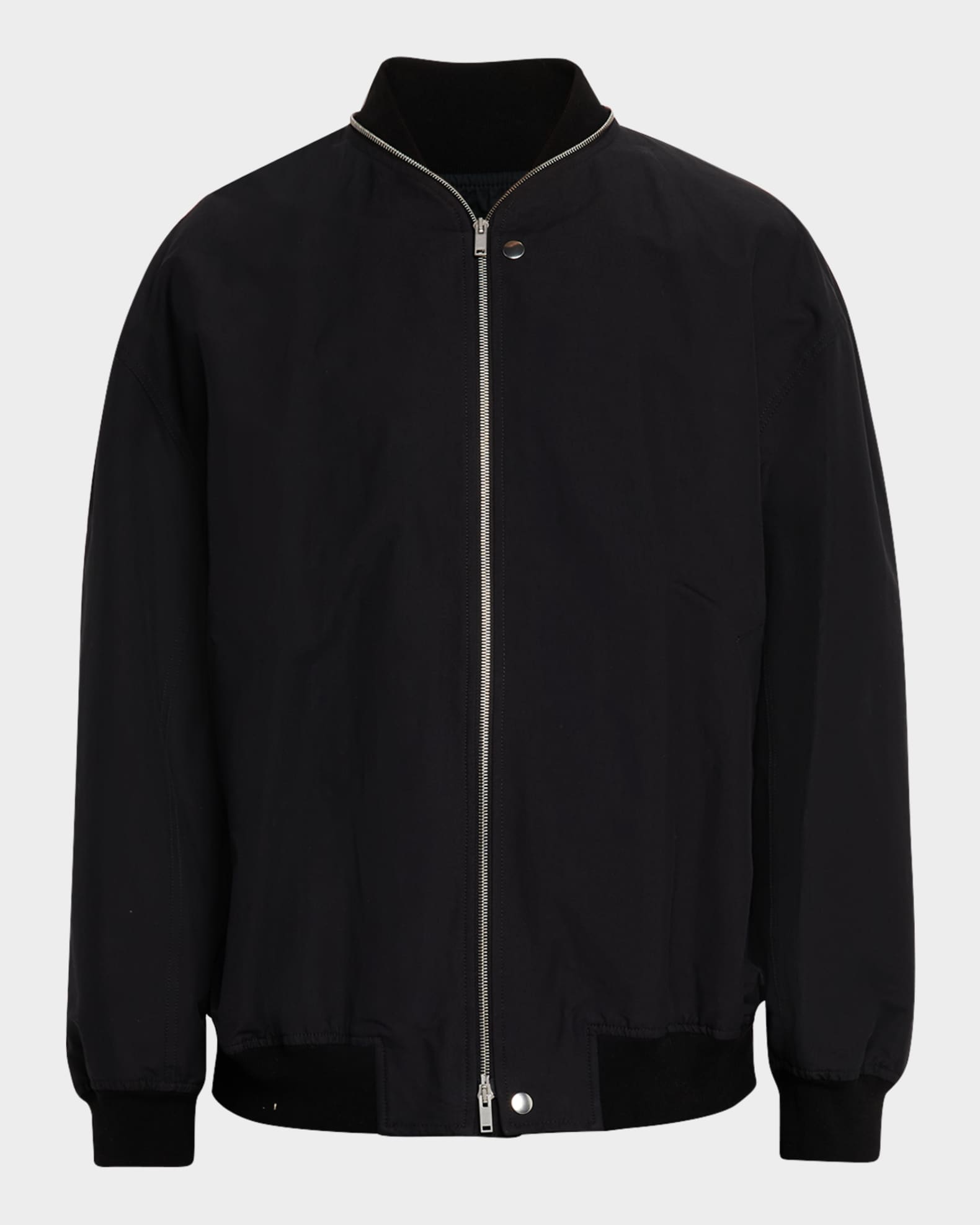 Jil Sander Men's Oversized Lightweight Cotton Jacket | Neiman Marcus
