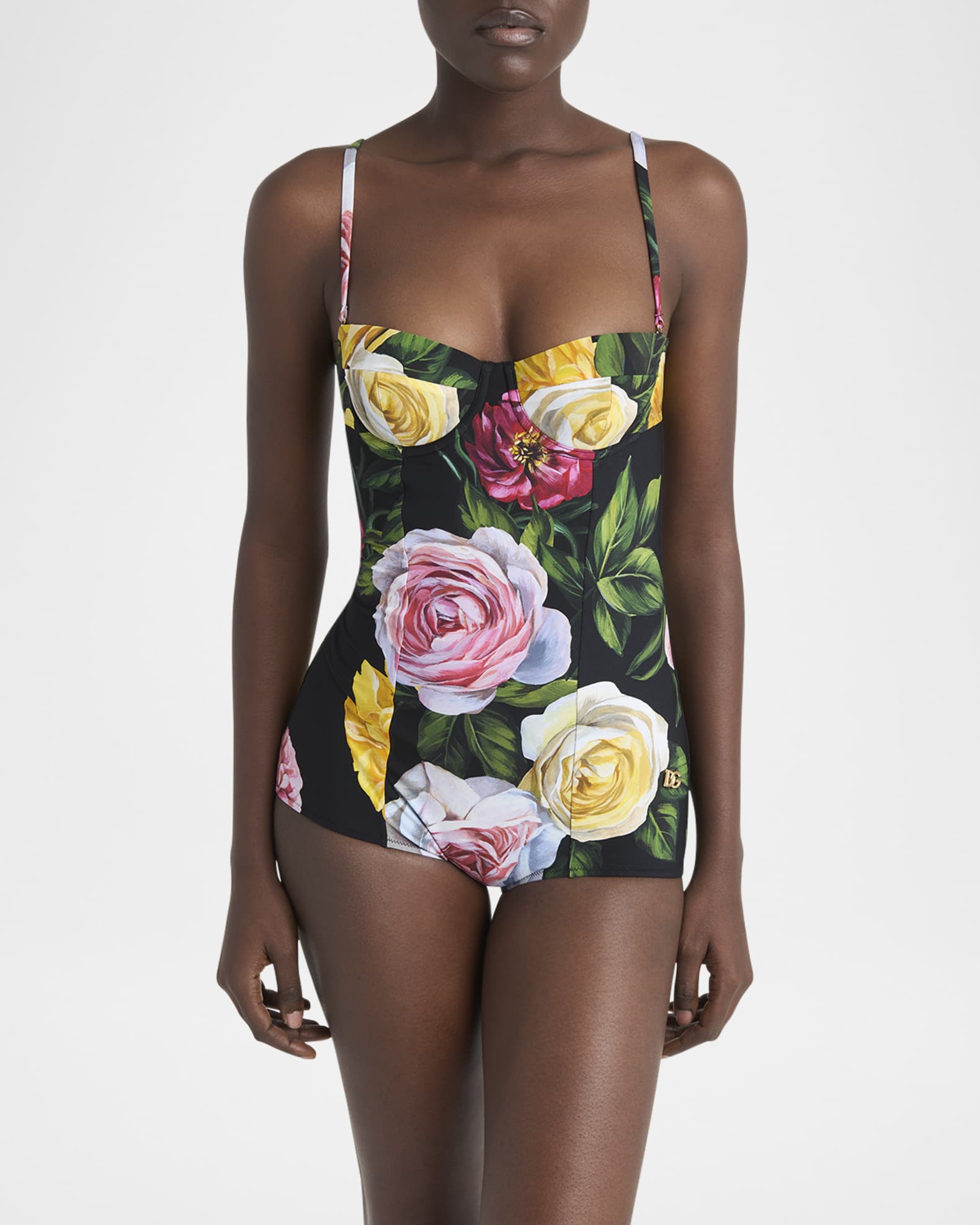St. Peonie Rose One-Piece Swimsuit 1