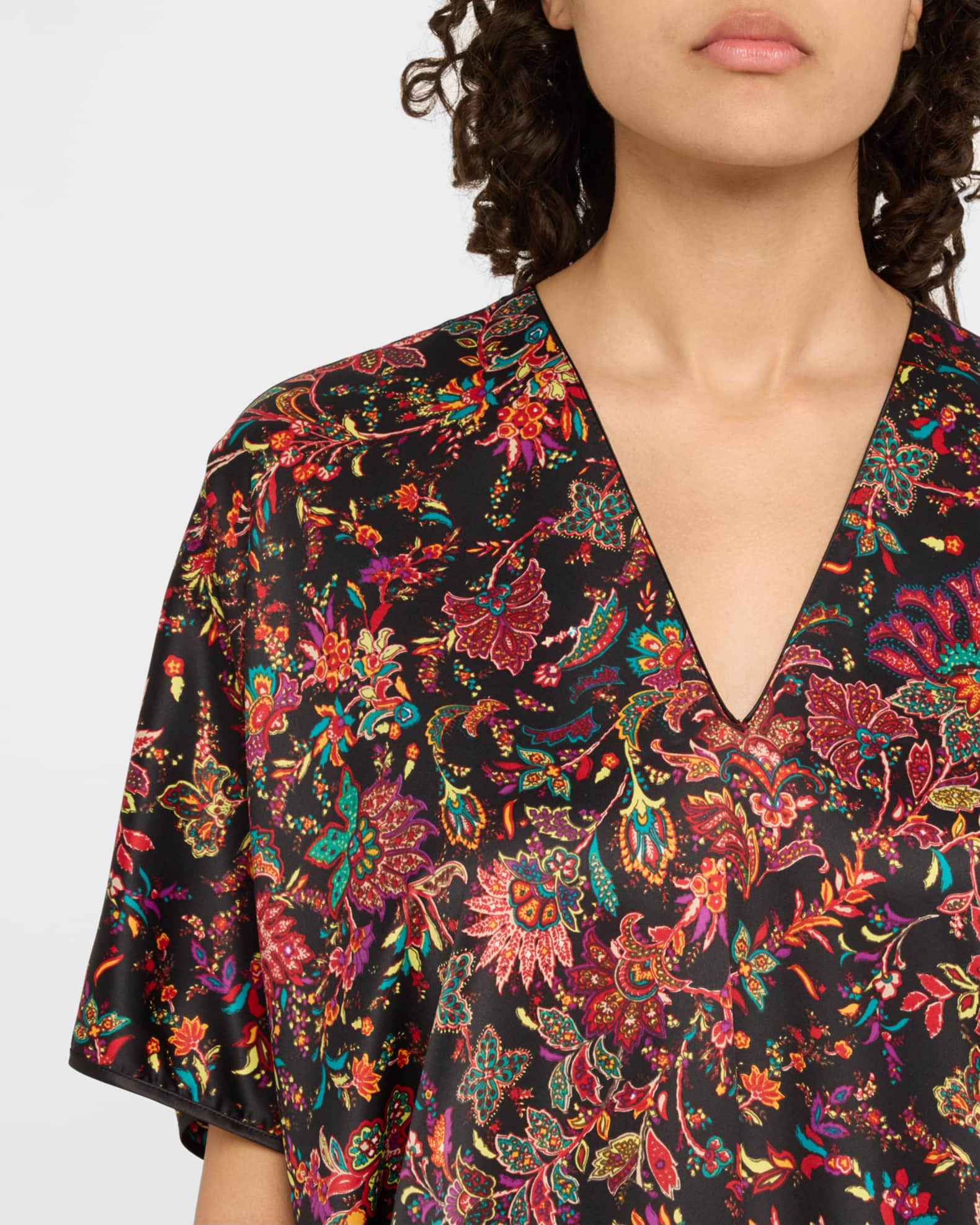 Natori caftan neiman marcus top