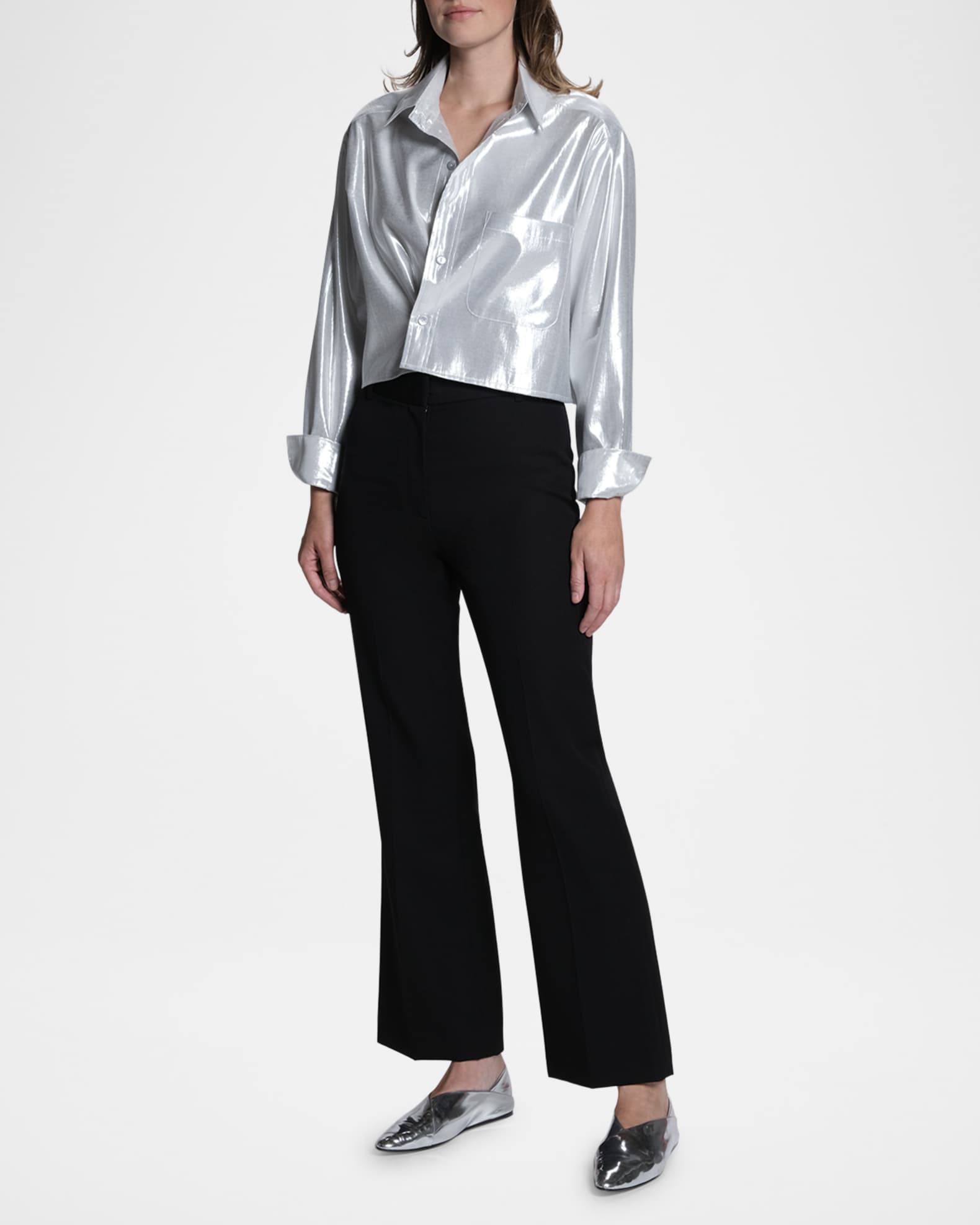 The Shorty Metallic Shirt 1