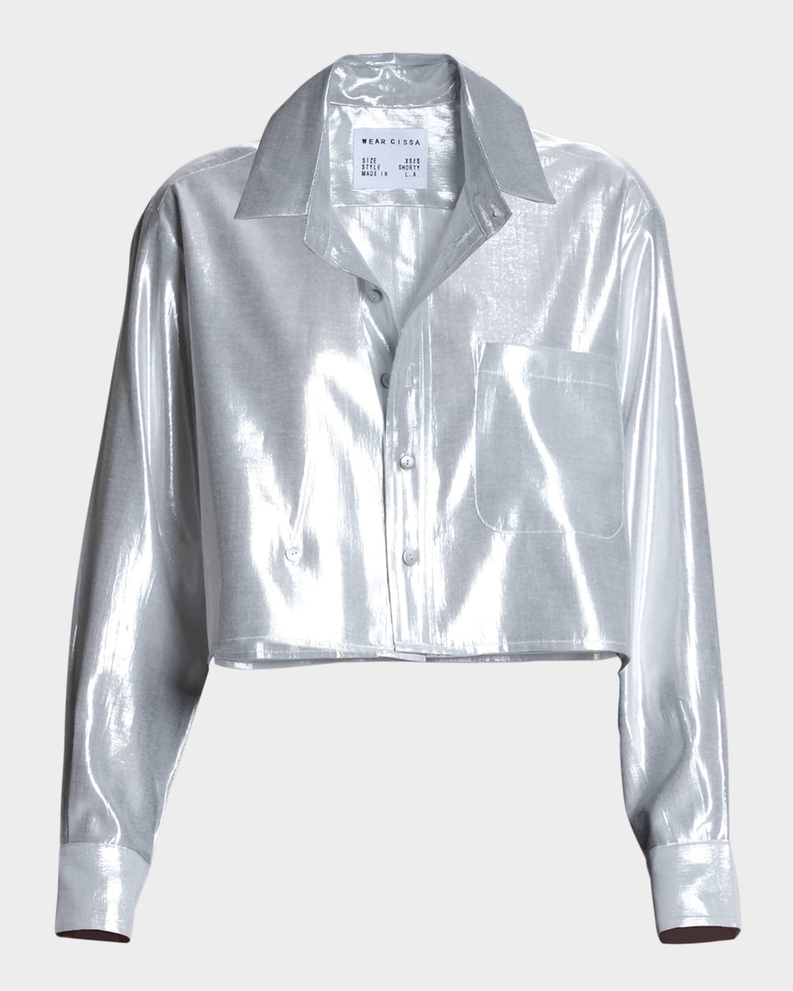 The Shorty Metallic Shirt 0