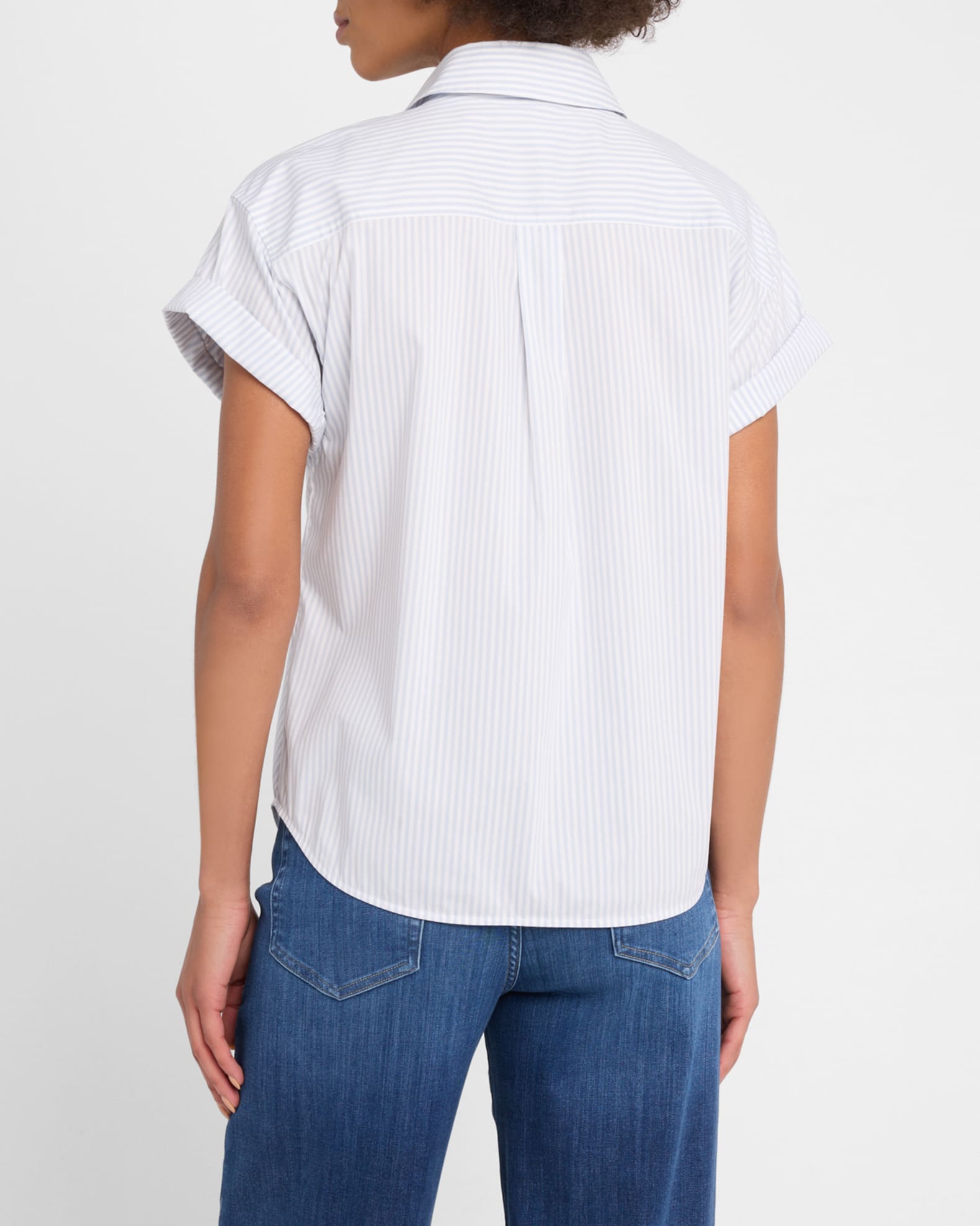 【BAON】[unisex] Horim Stripe Over Short Sleeve Shirt Amazon.com: SSIMOO Black and-White Stripes Men'S Short