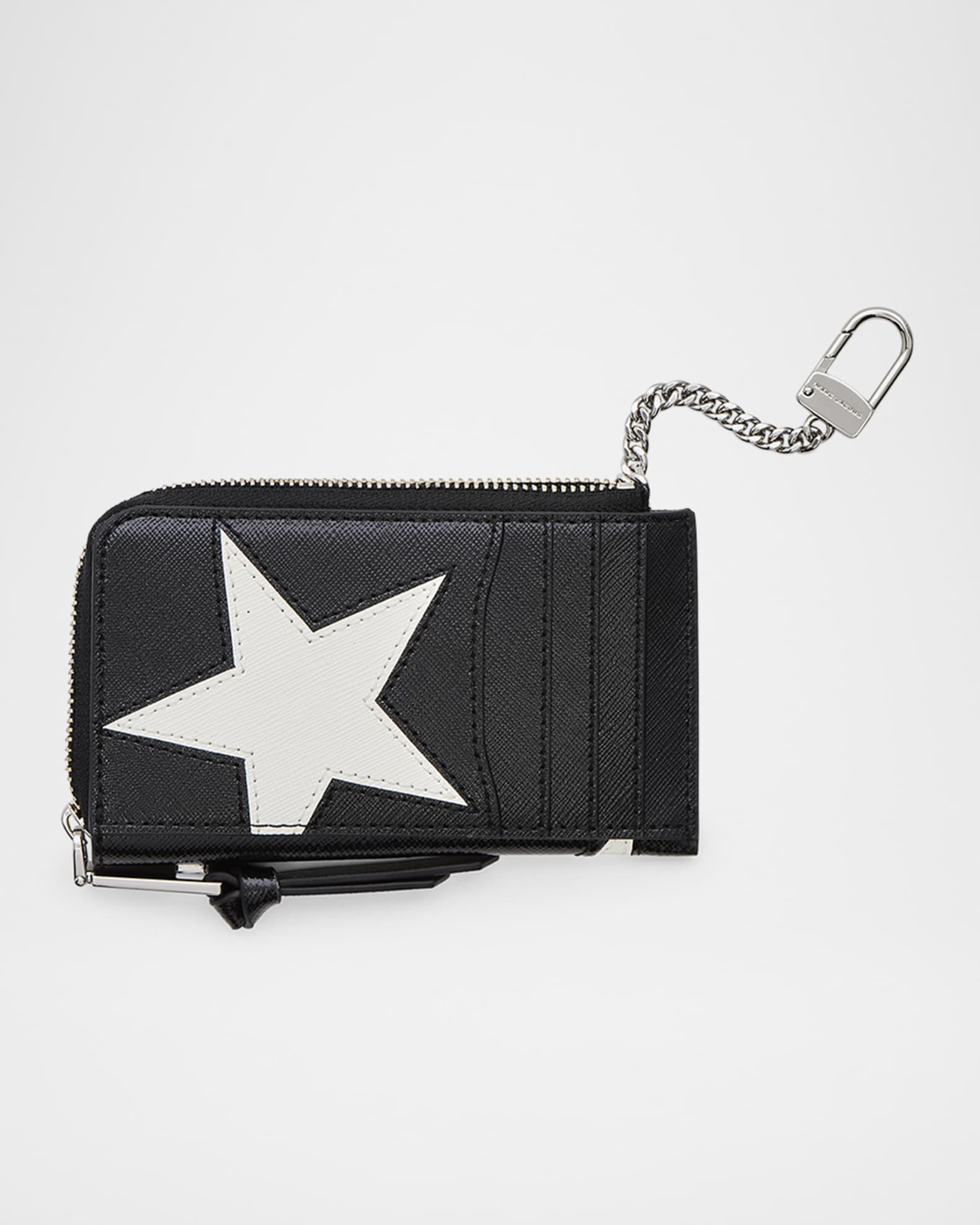 The Top Zip Multi Star Leather Wallet