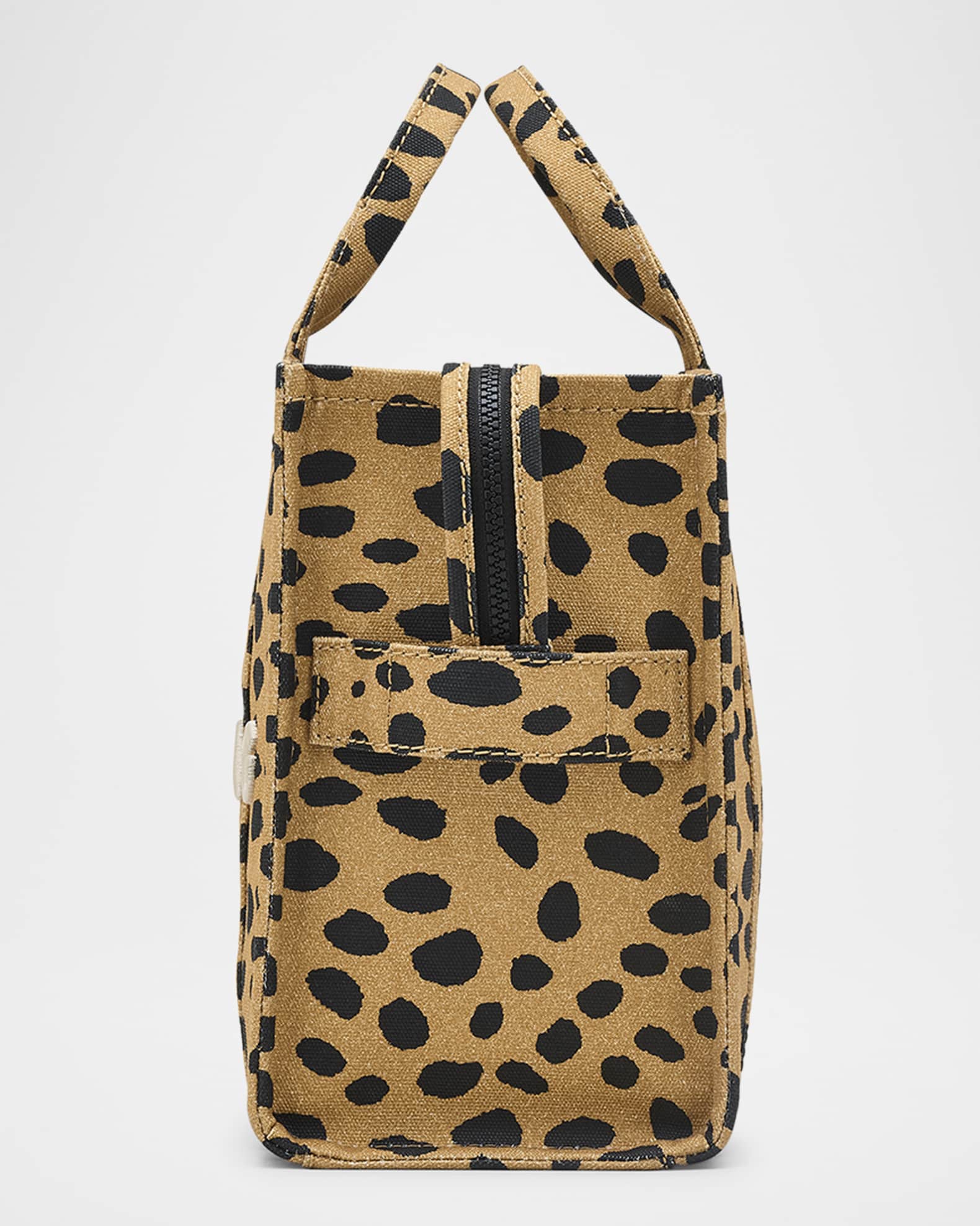 【関税込み】The Medium Tote - Marc Jacobs - Cotton - Cheetah Marc Jacobs The Medium Cheetah Canvas Tote Bag | Saks Fifth