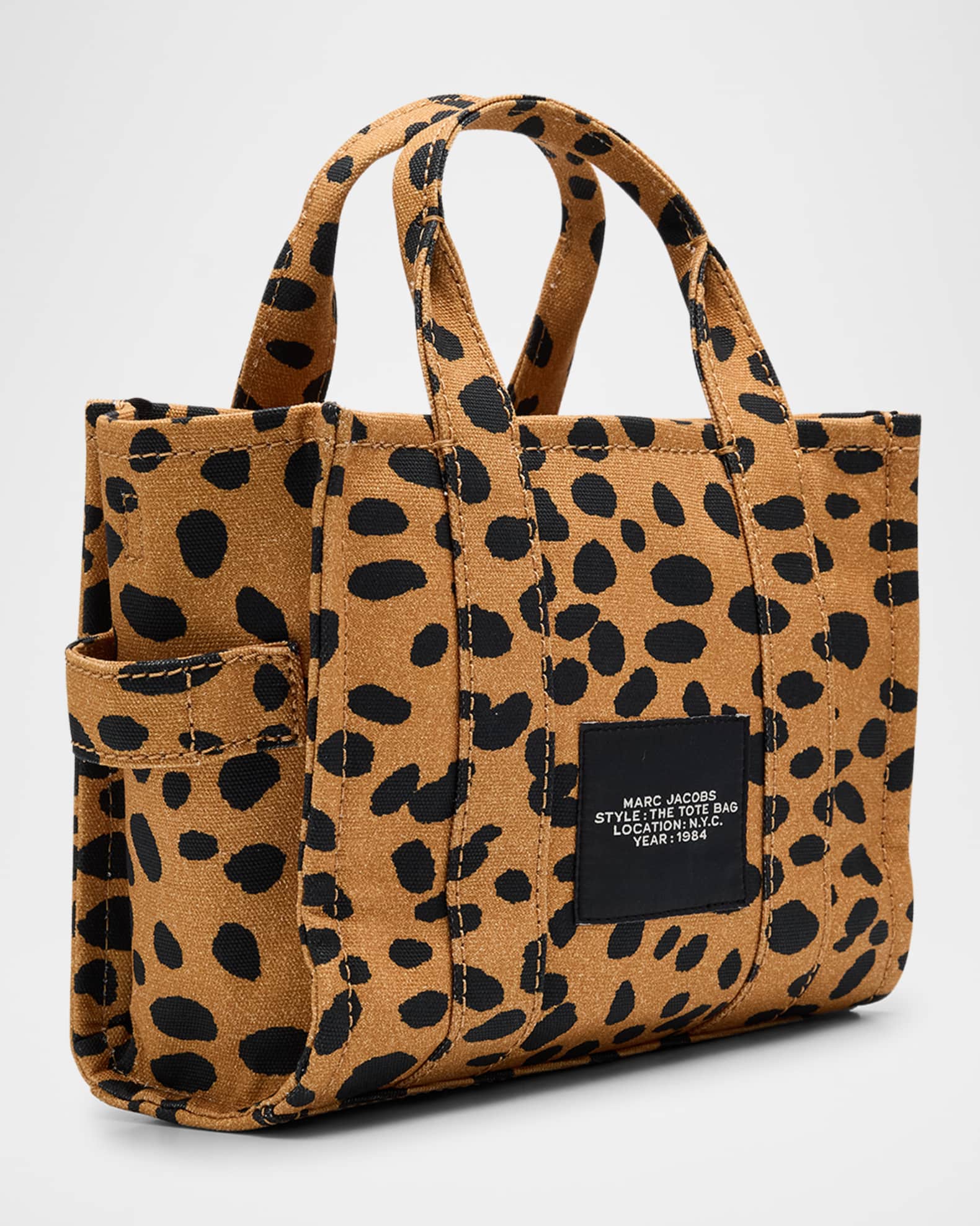The Small Cheetah Canvas Tote Bag