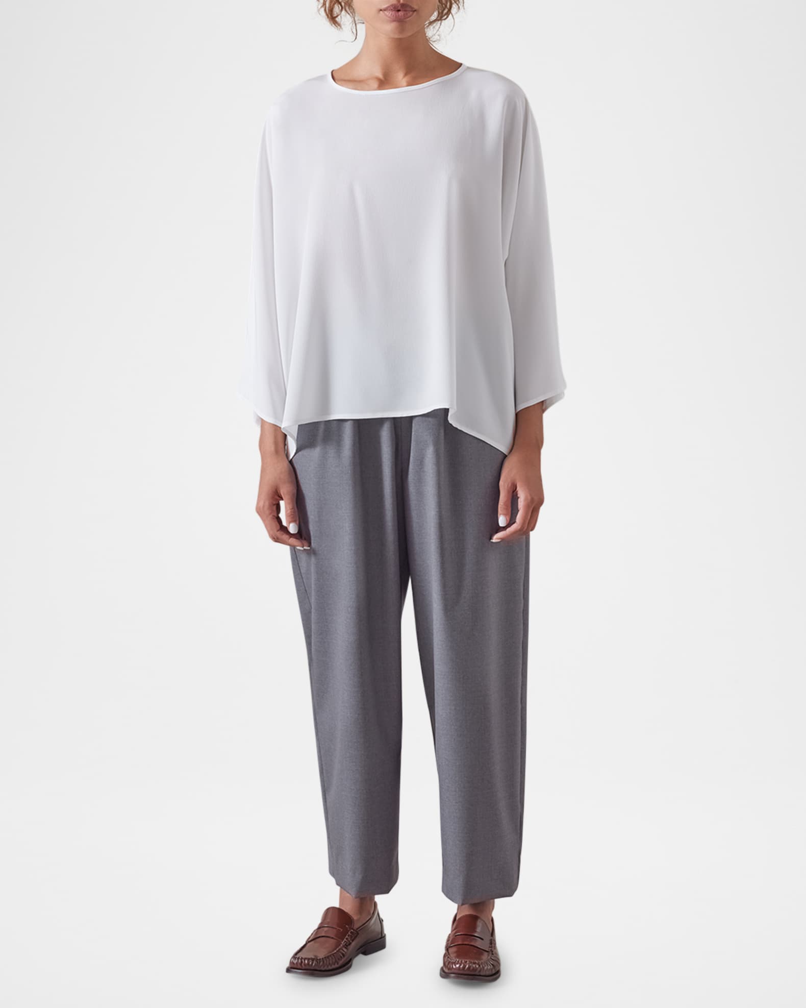 Boat Neck Top (Mid Length) 1