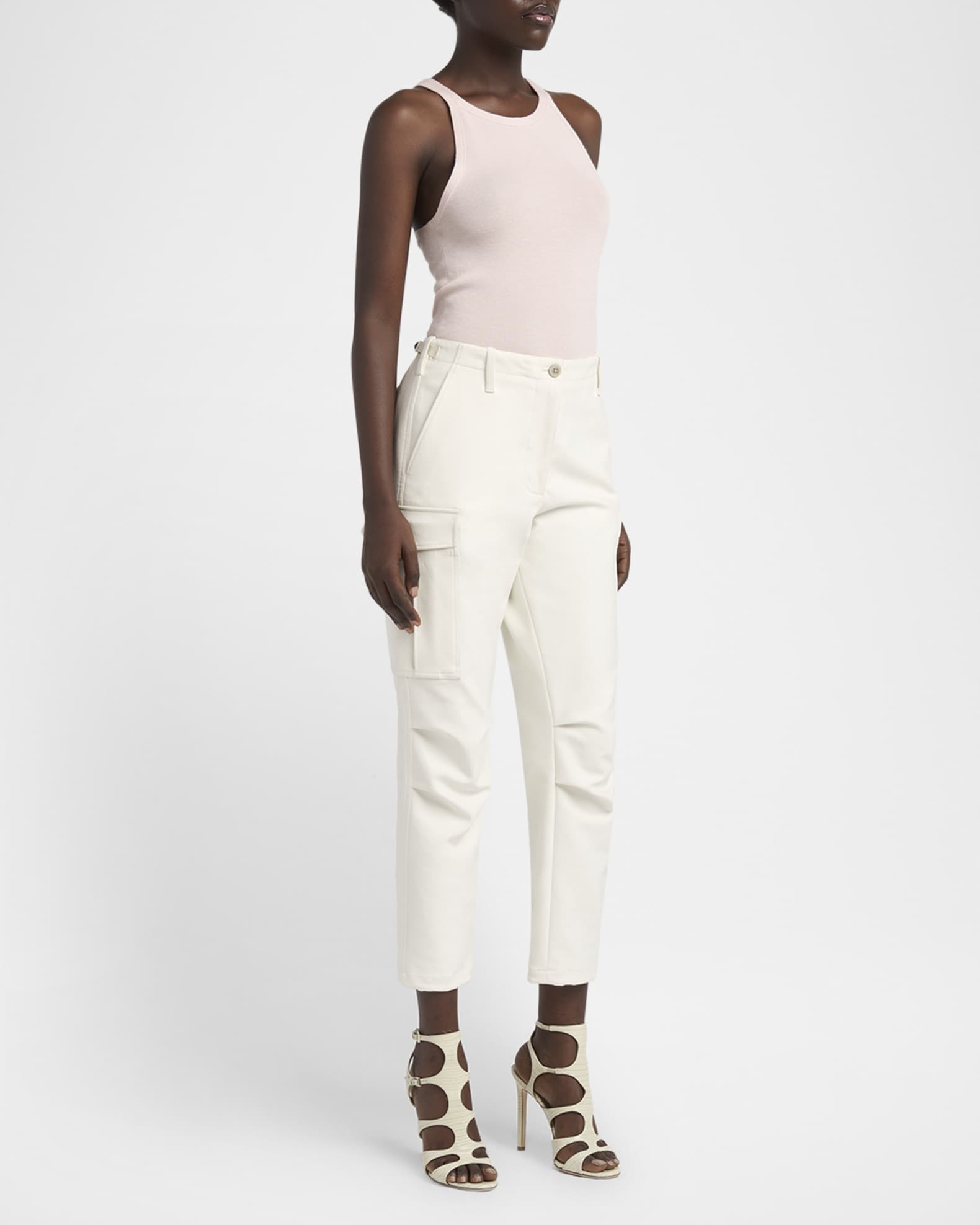 Straight-Leg Cargo Trousers 1