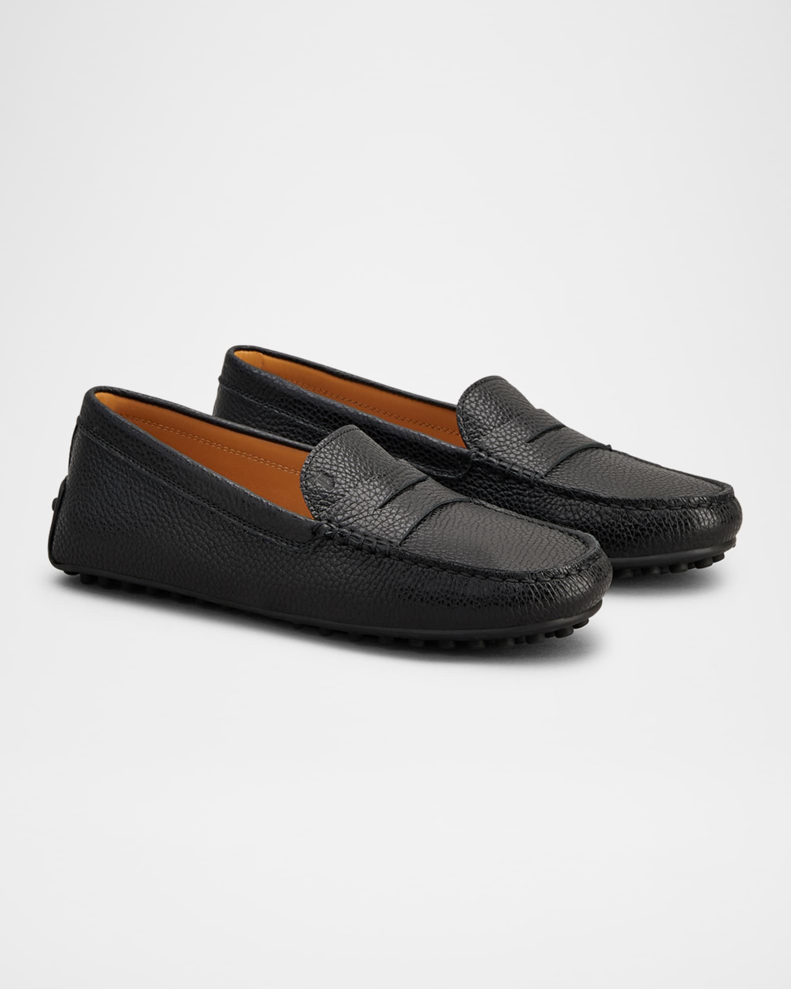 Gommino Calfskin Penny Driver Loafers 1