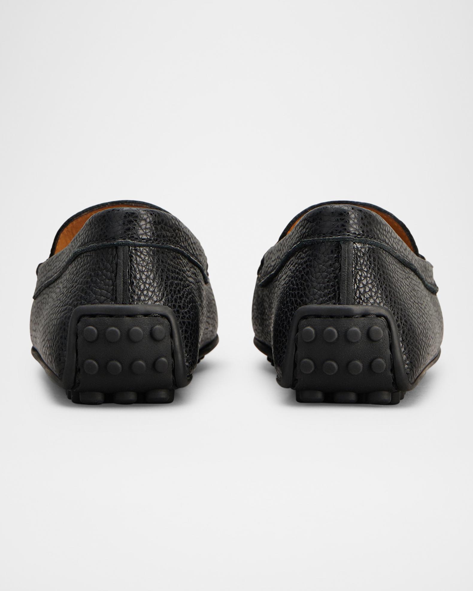 Tod\'s Gommino Black Leather Penny Driving Loafers TOD main image 4