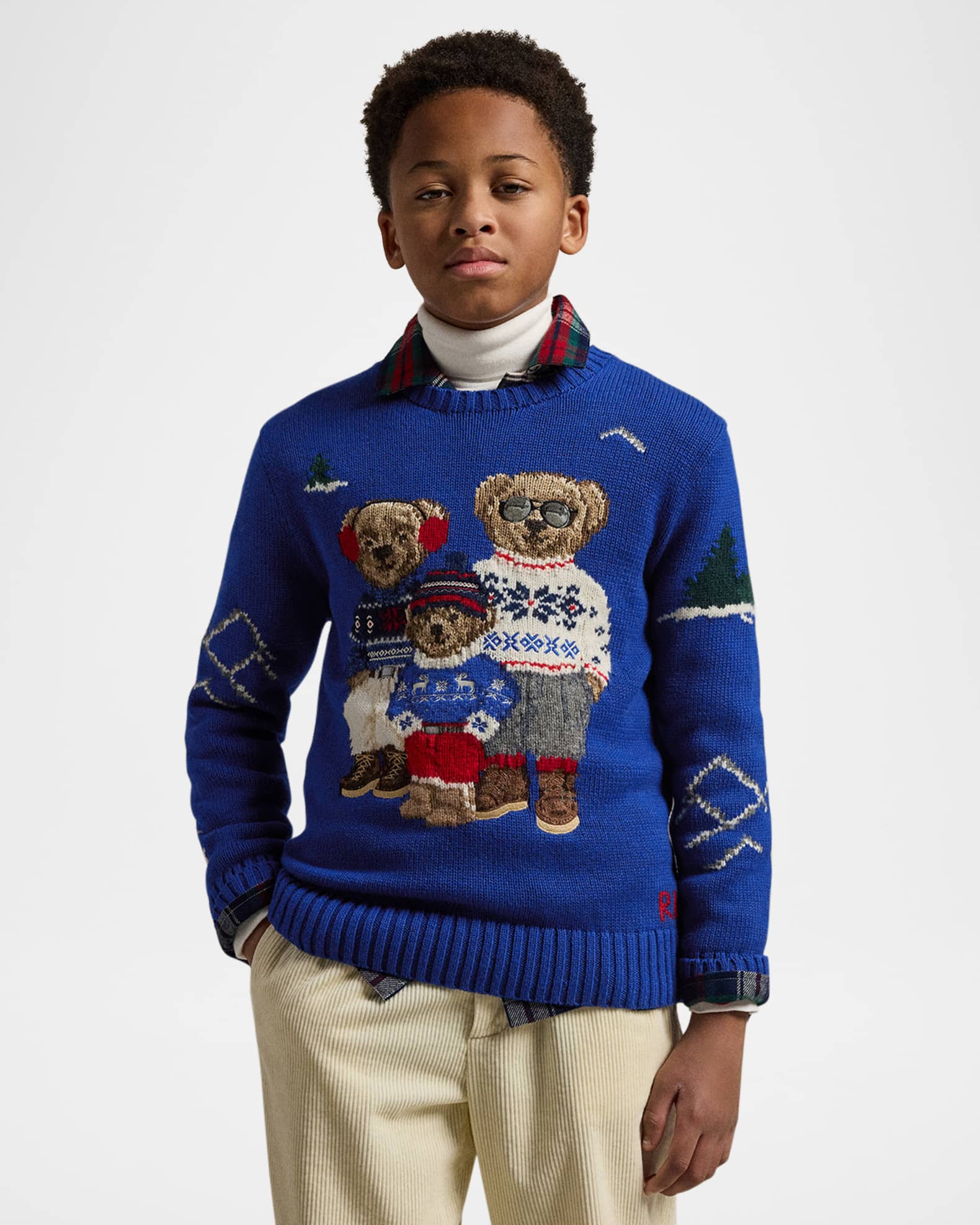 Polo Bear Sweater Ralph Boy Lauren Bear Infant Polo Sweater Baby