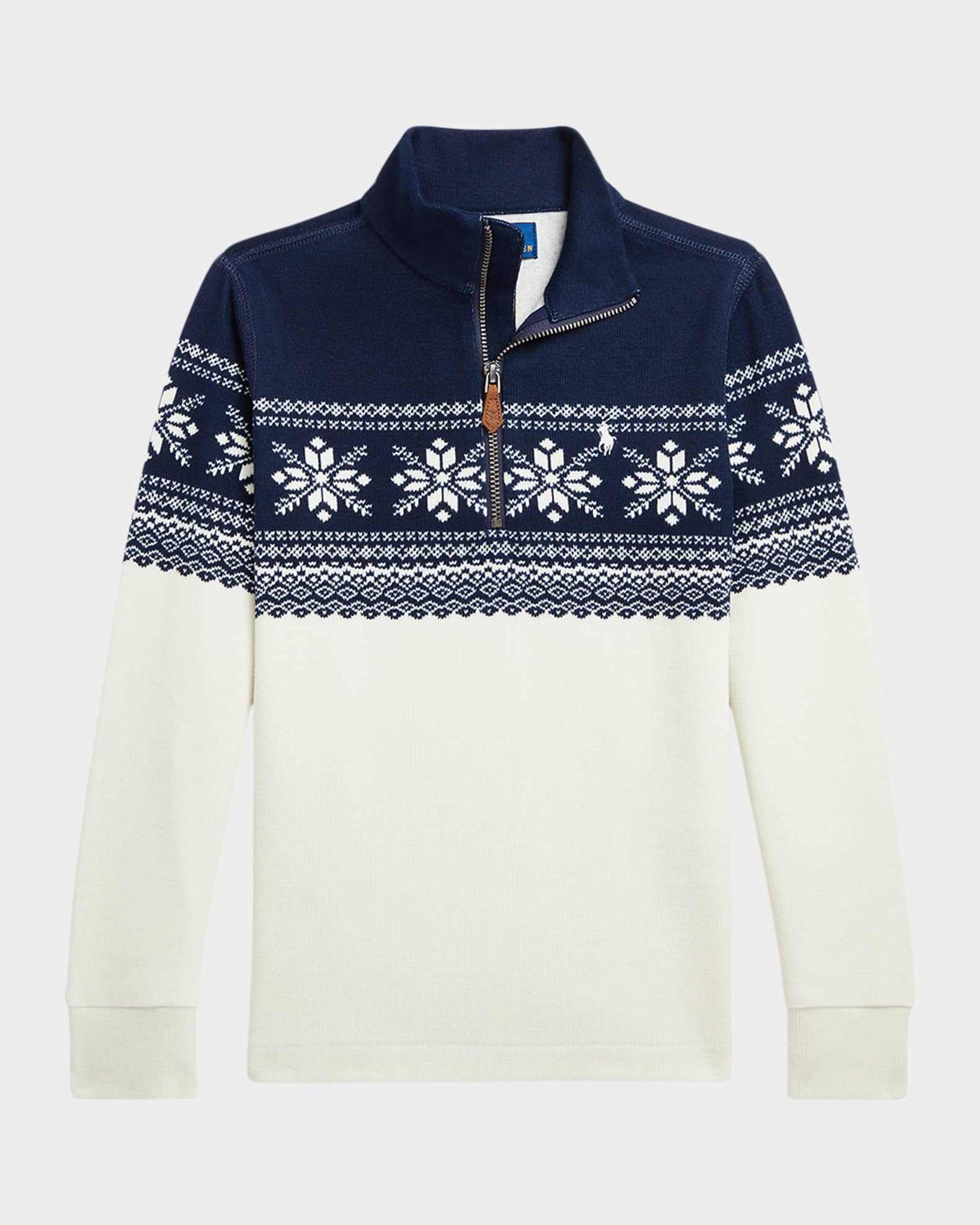 Ralph lauren snowflake sweater cheap
