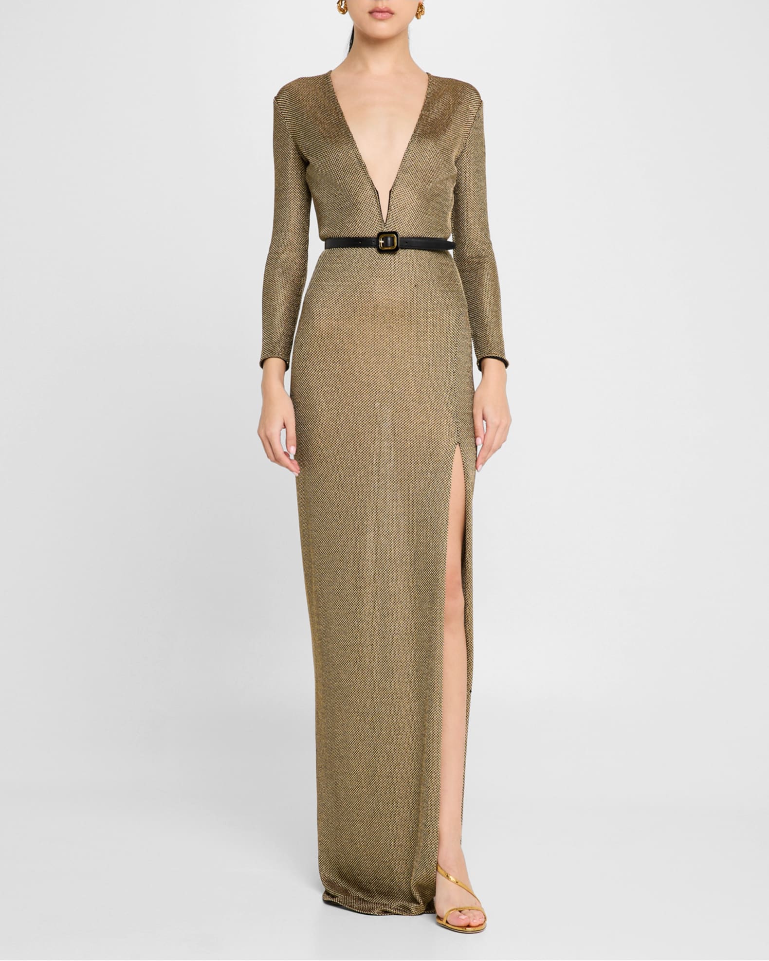 Neiman marcus long sleeve evening gowns shop