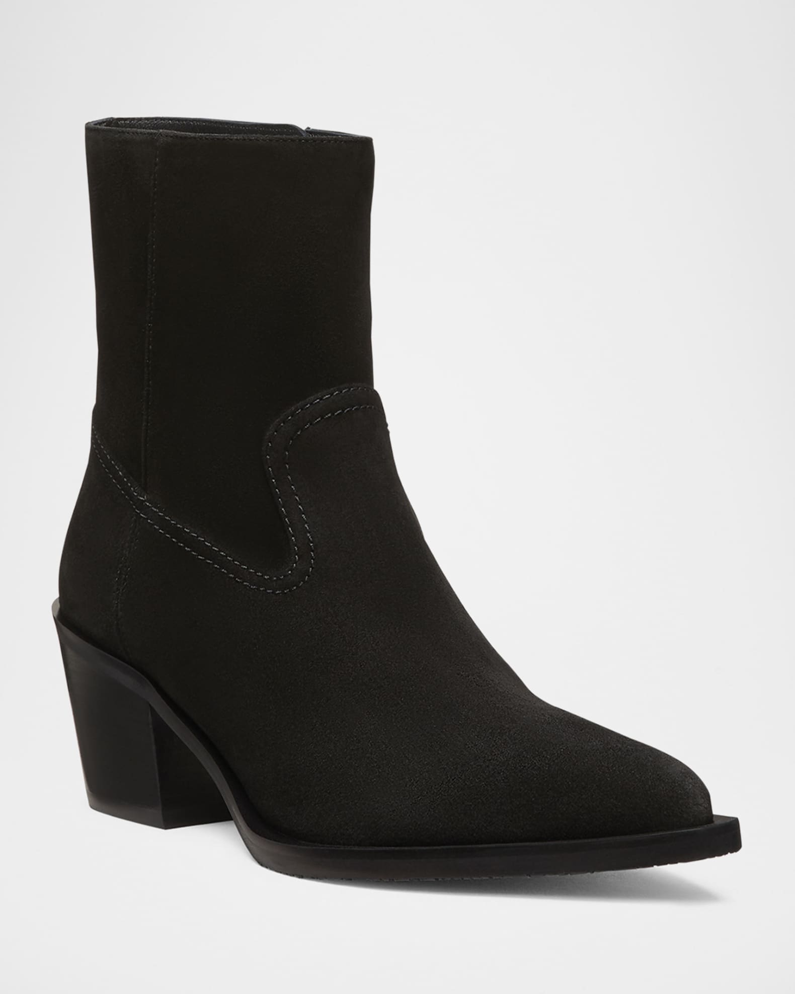 Tate Suede Booties 1