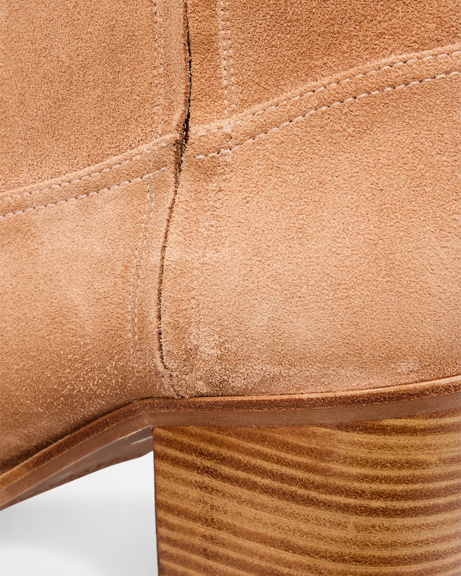 Stuart Weitzman Tate Suede Booties Neiman Marcus