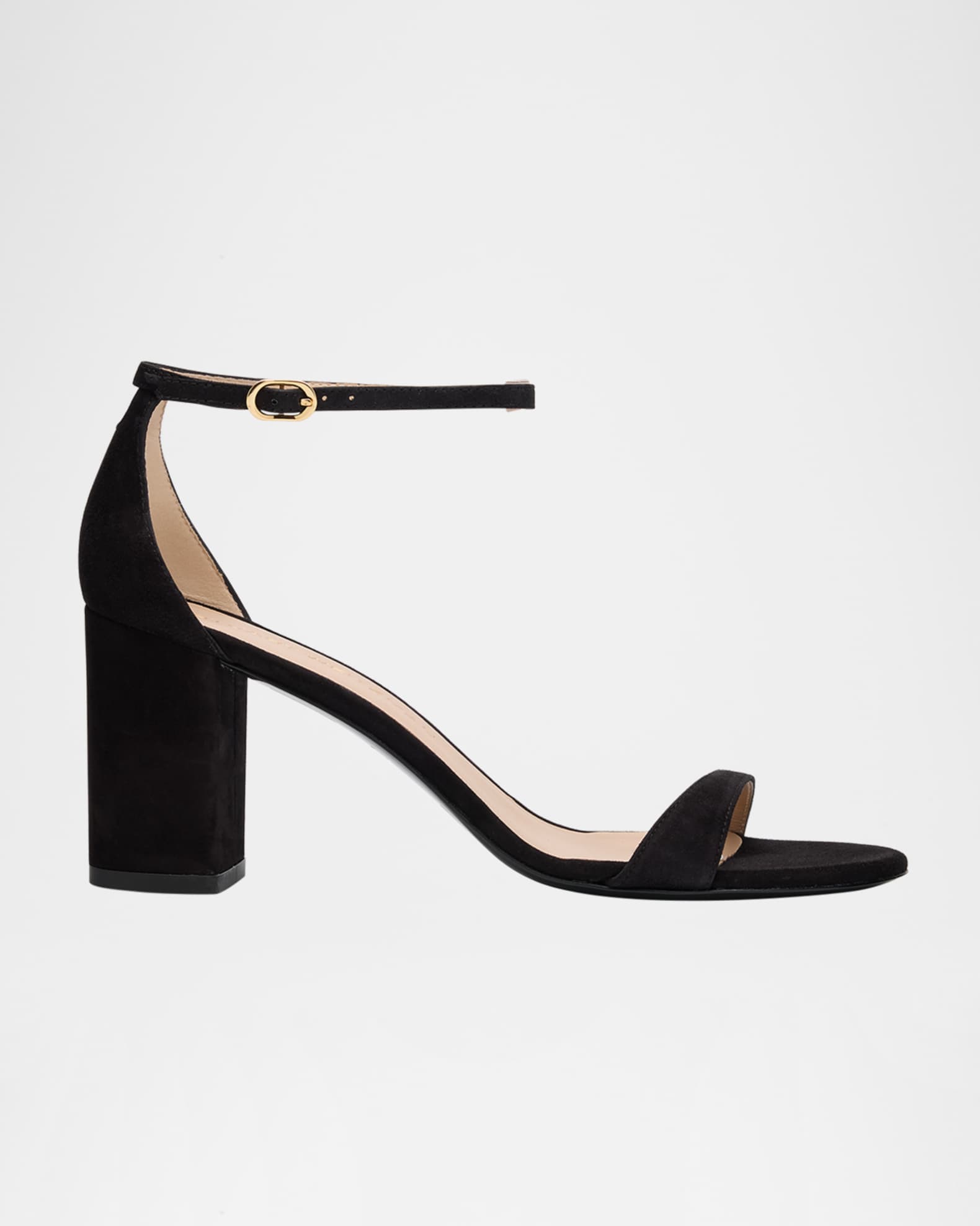 Nudist Suede Ankle-Strap Sandals 0