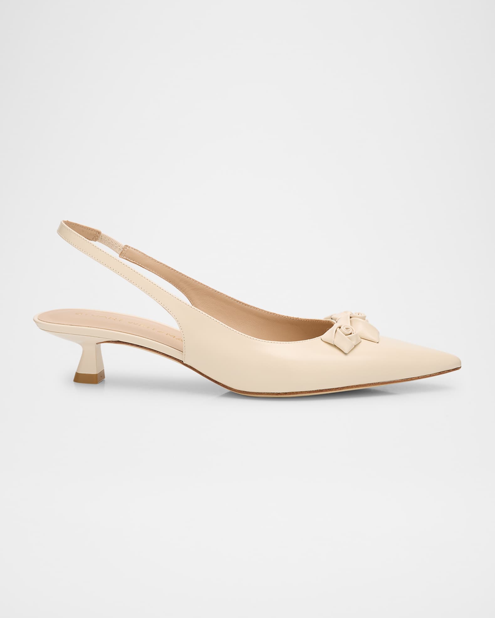 Rosie Slingback Kitten Pumps 0