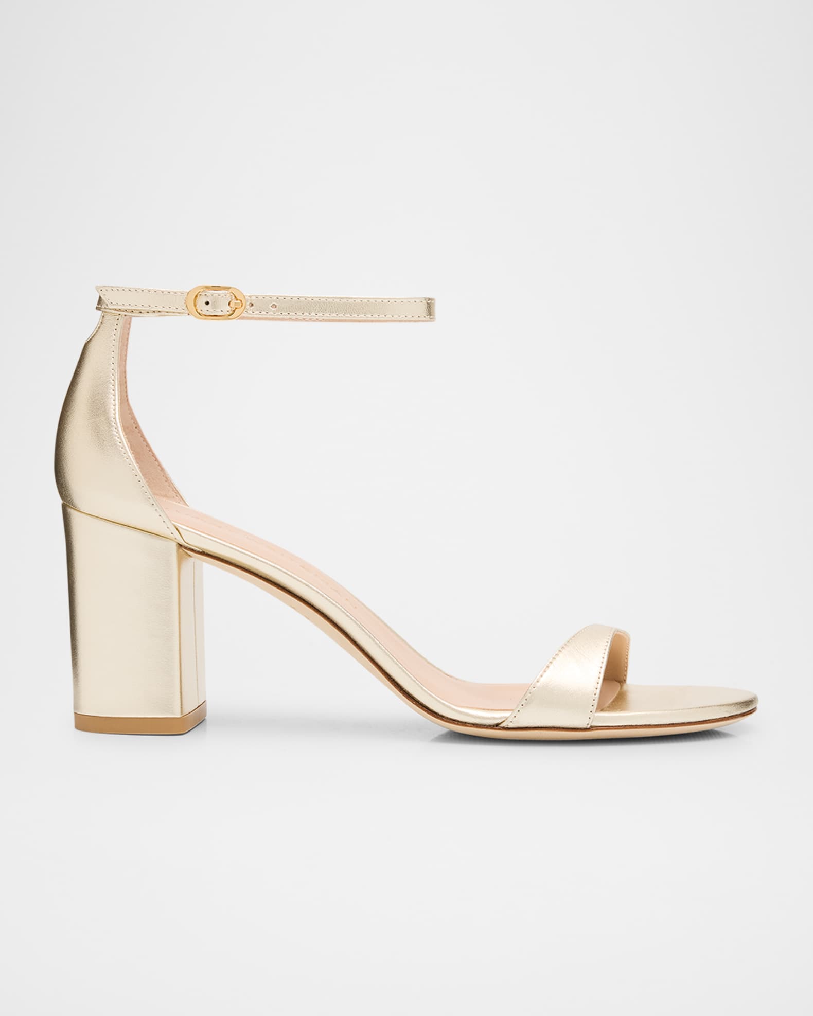 Nudist II Leather Ankle-Strap Sandals 0