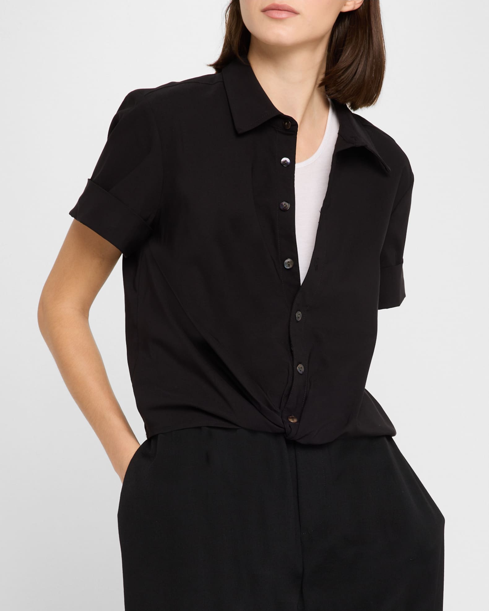 Finley Split Neck Top Finley Split Neck Top