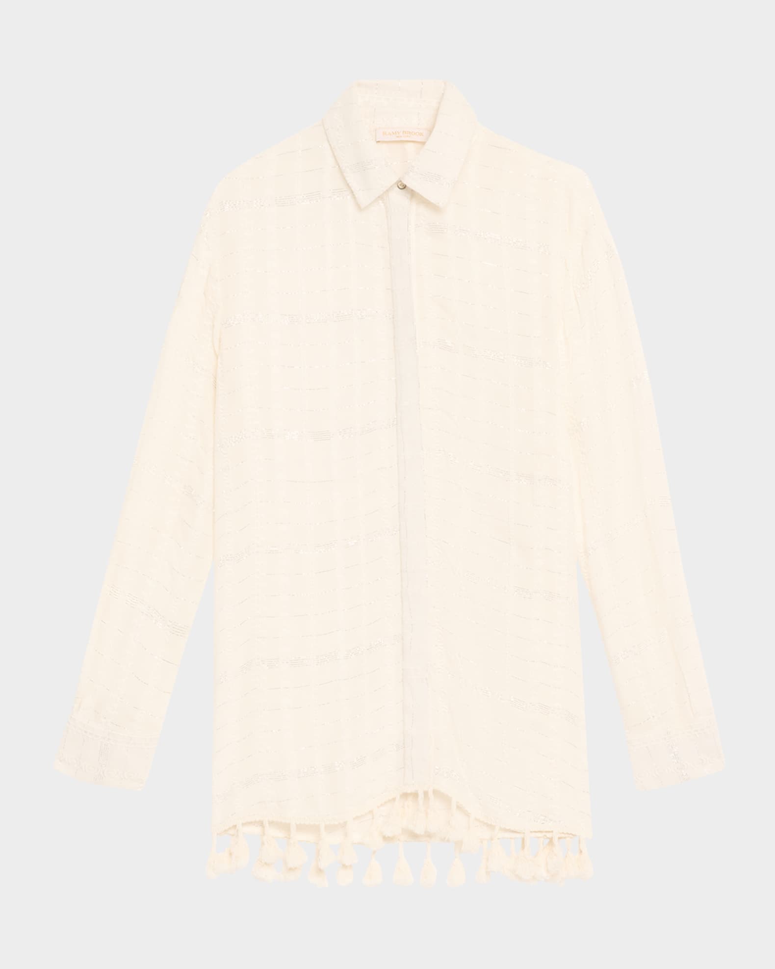 Roman Tassel-Trim Tunic  0