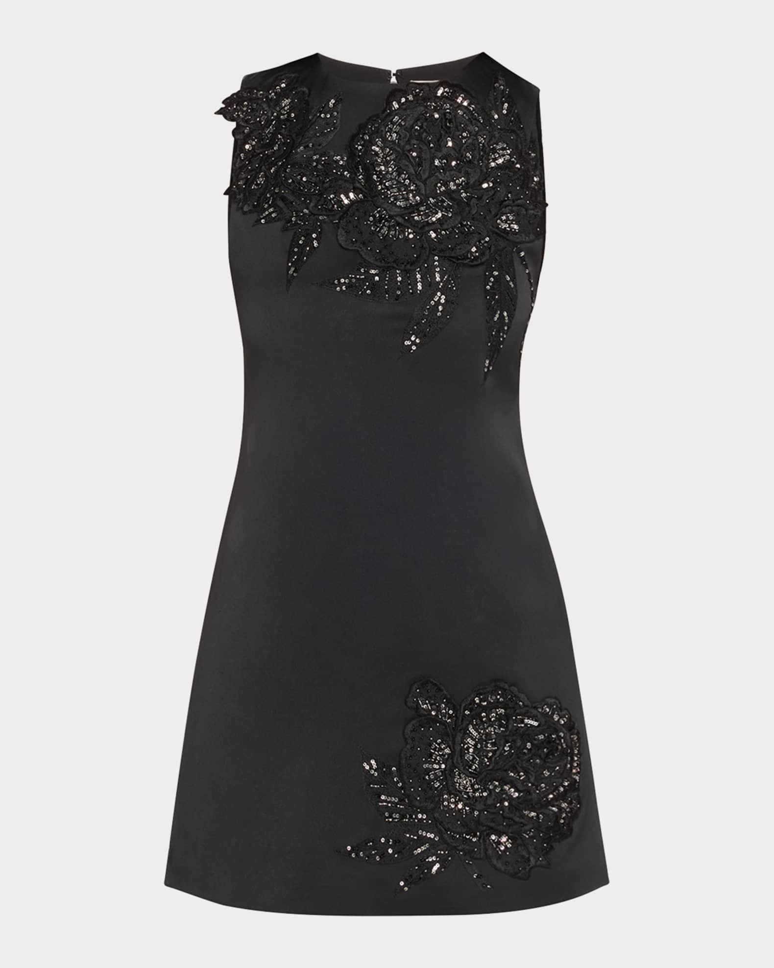 Clyde Embellished A-Line Dress 0