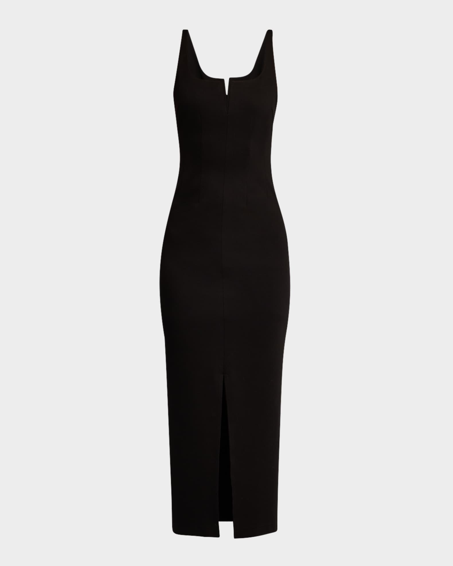 Yolanda Ponte Midi Dress 0