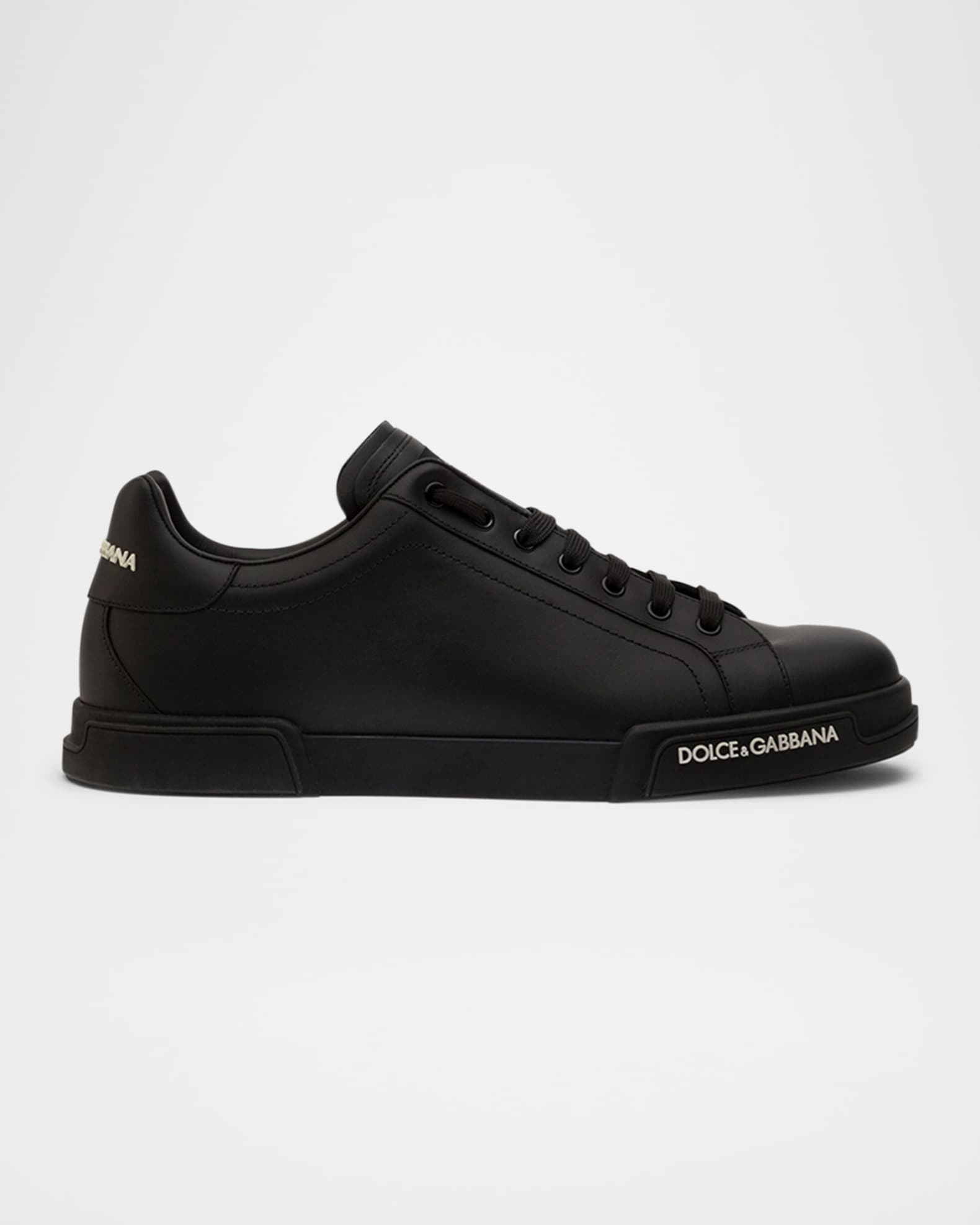 Men's Leather Low-Top Sneakers 0