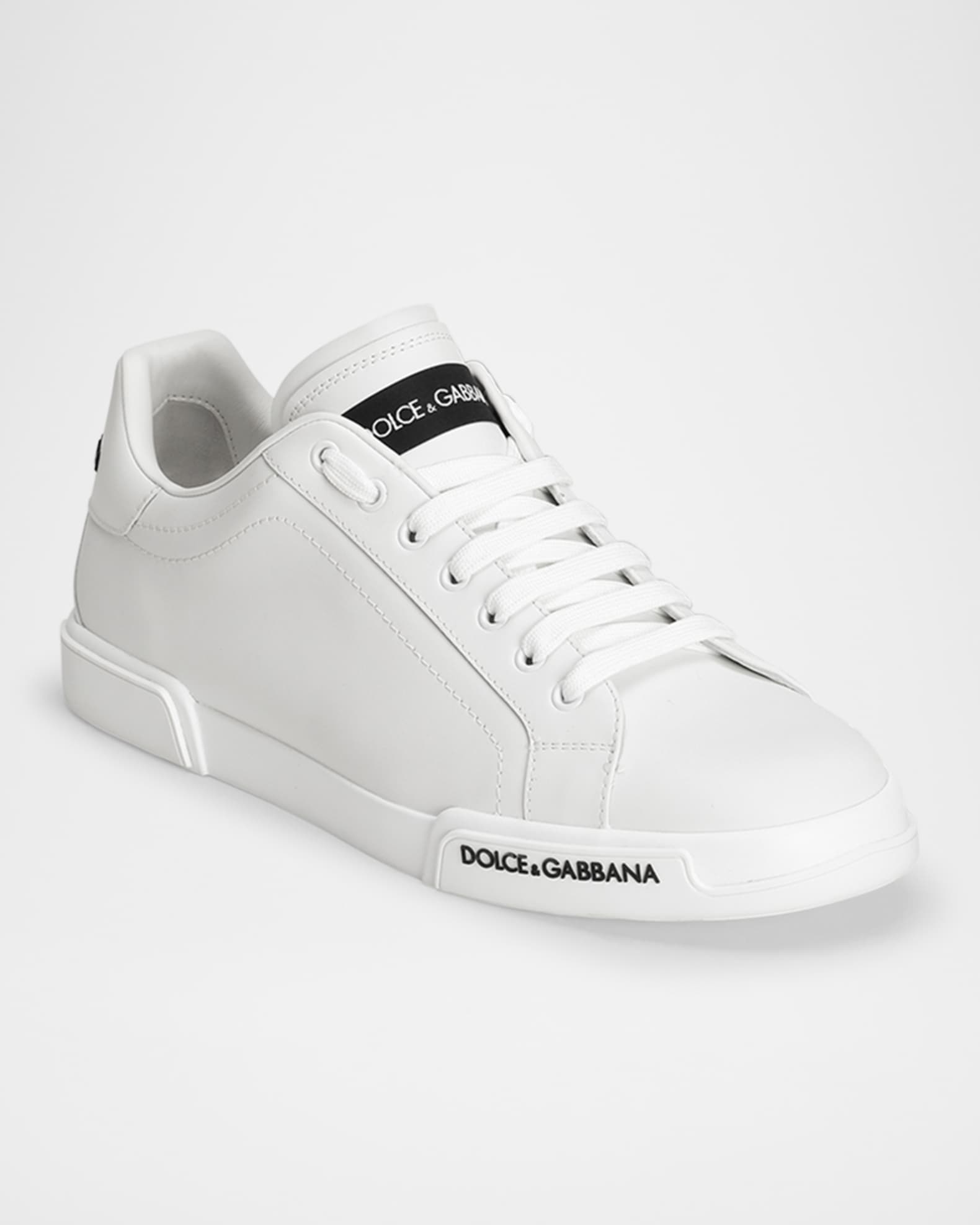 Men's Leather Low-Top Sneakers 1