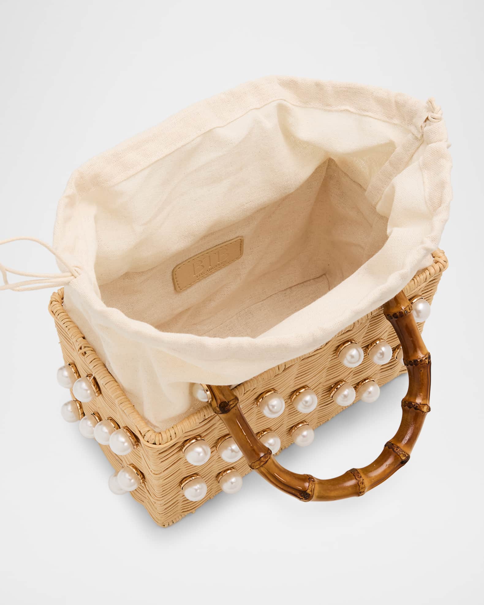 リボンラタンボックスBAG MME. LITTLE BOX Bag
