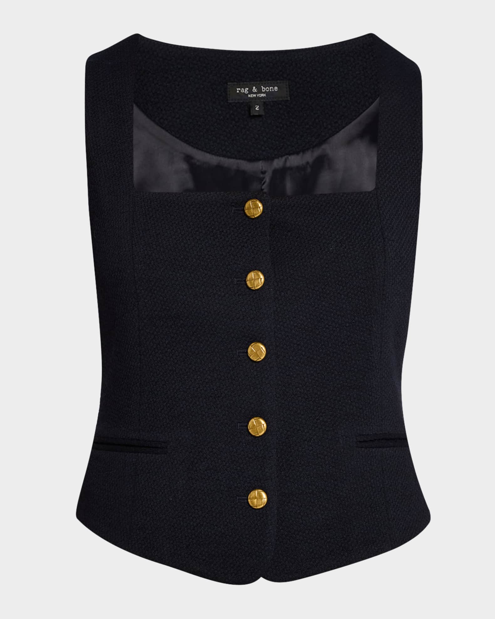 Mariana Textured Vest 0