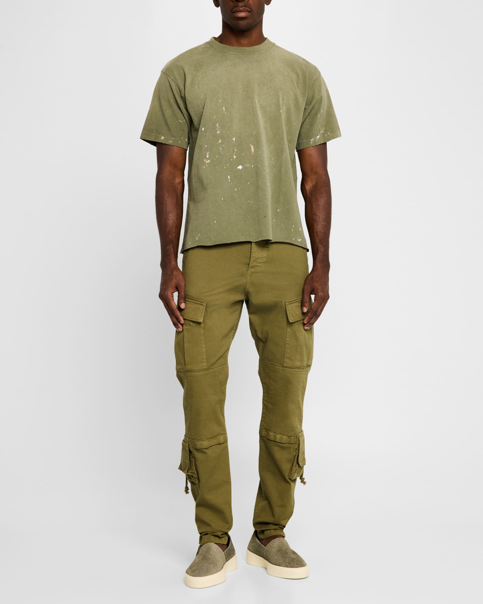 Men's Slim Tactical Cargo Pants 1