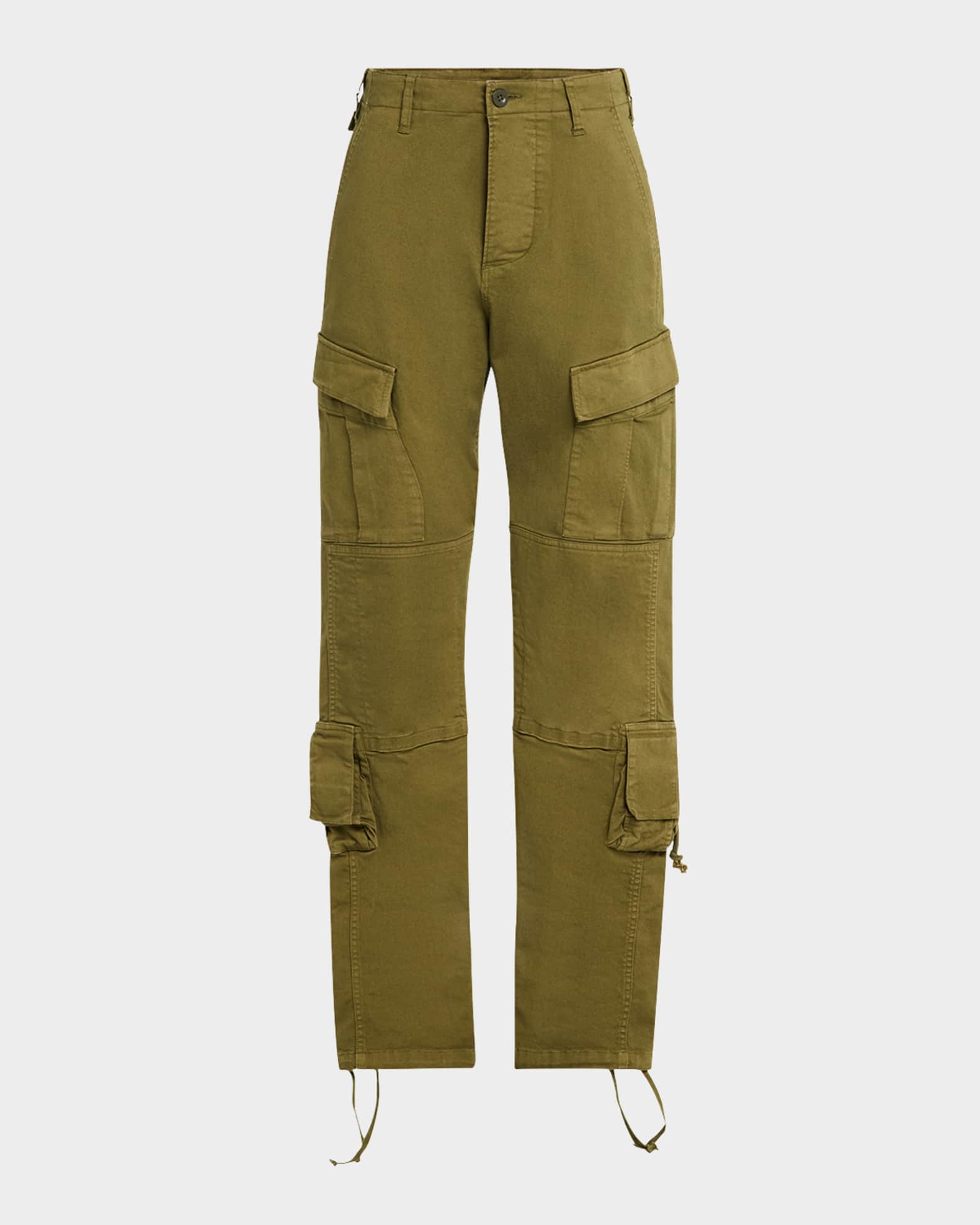 Men's Slim Tactical Cargo Pants 0