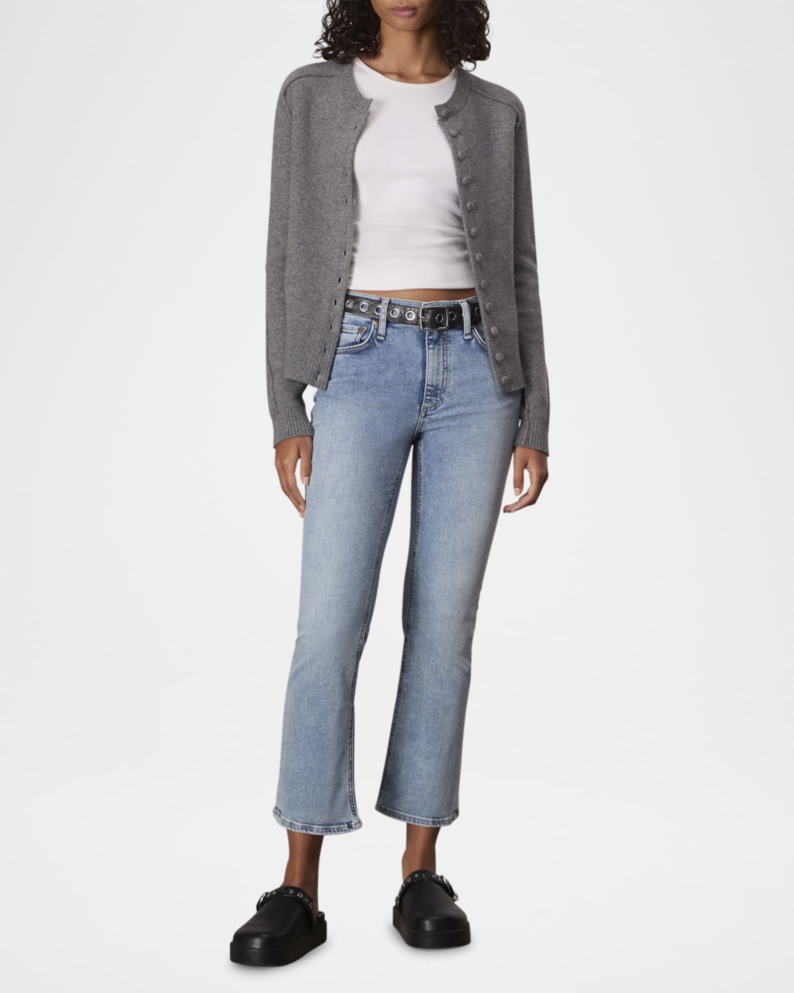 Epic Peyton Mid-Rise Bootcut Ankle Jeans 1