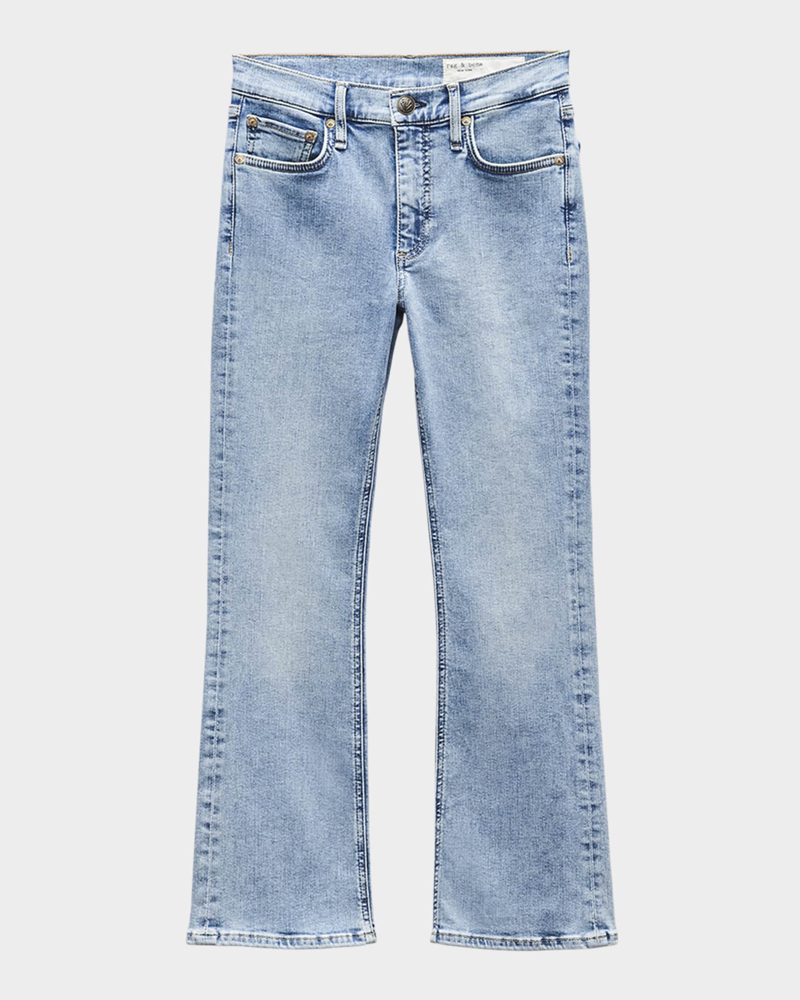 Epic Peyton Mid-Rise Bootcut Ankle Jeans 0