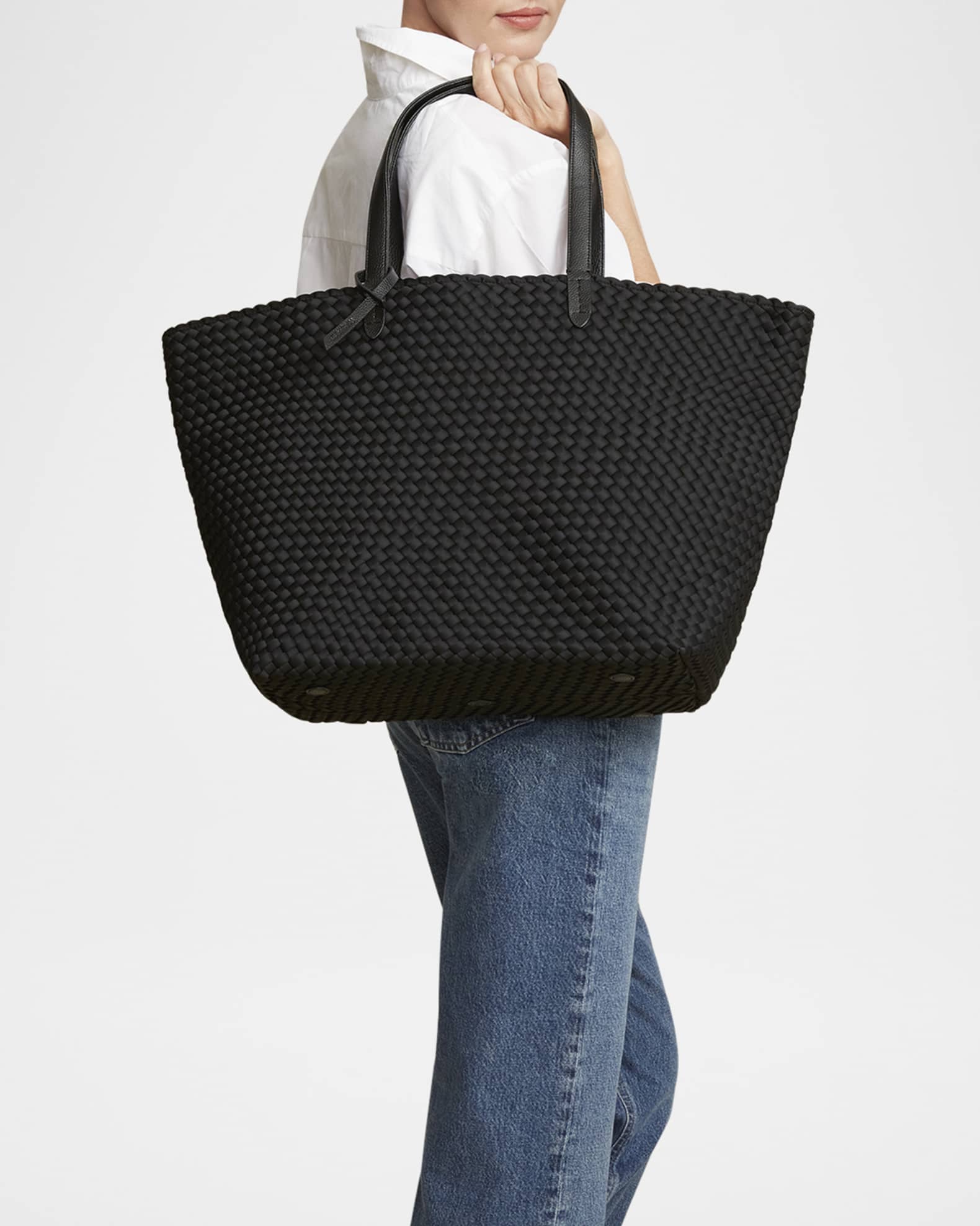 Jetsetter Large Woven Tote Bag 1