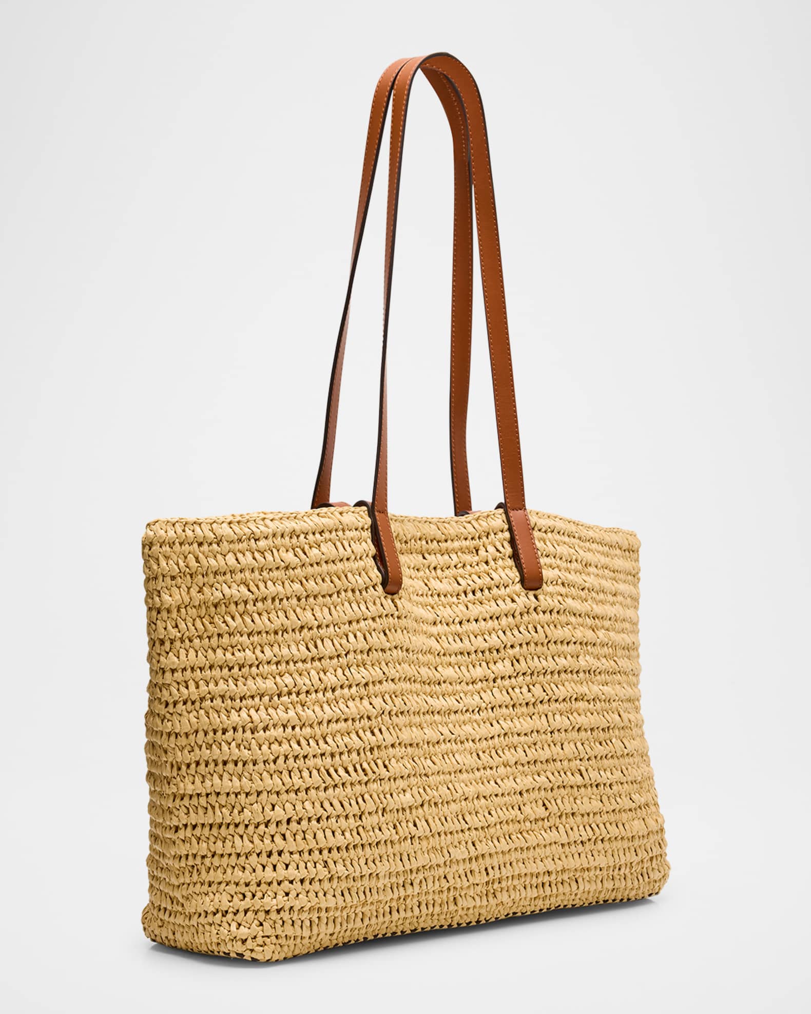 Ulla Johnson Lali Large Raffia Tote Bag | Neiman Marcus