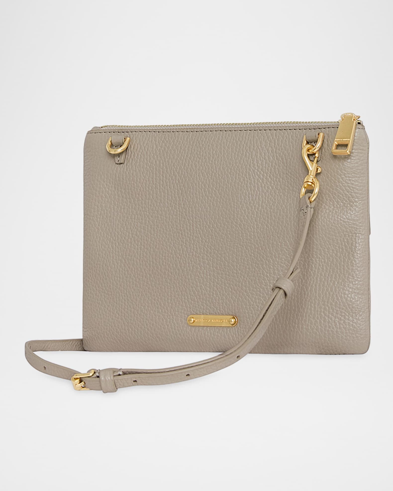 Edie Zip Quilted Leather Crossbody Bag 1