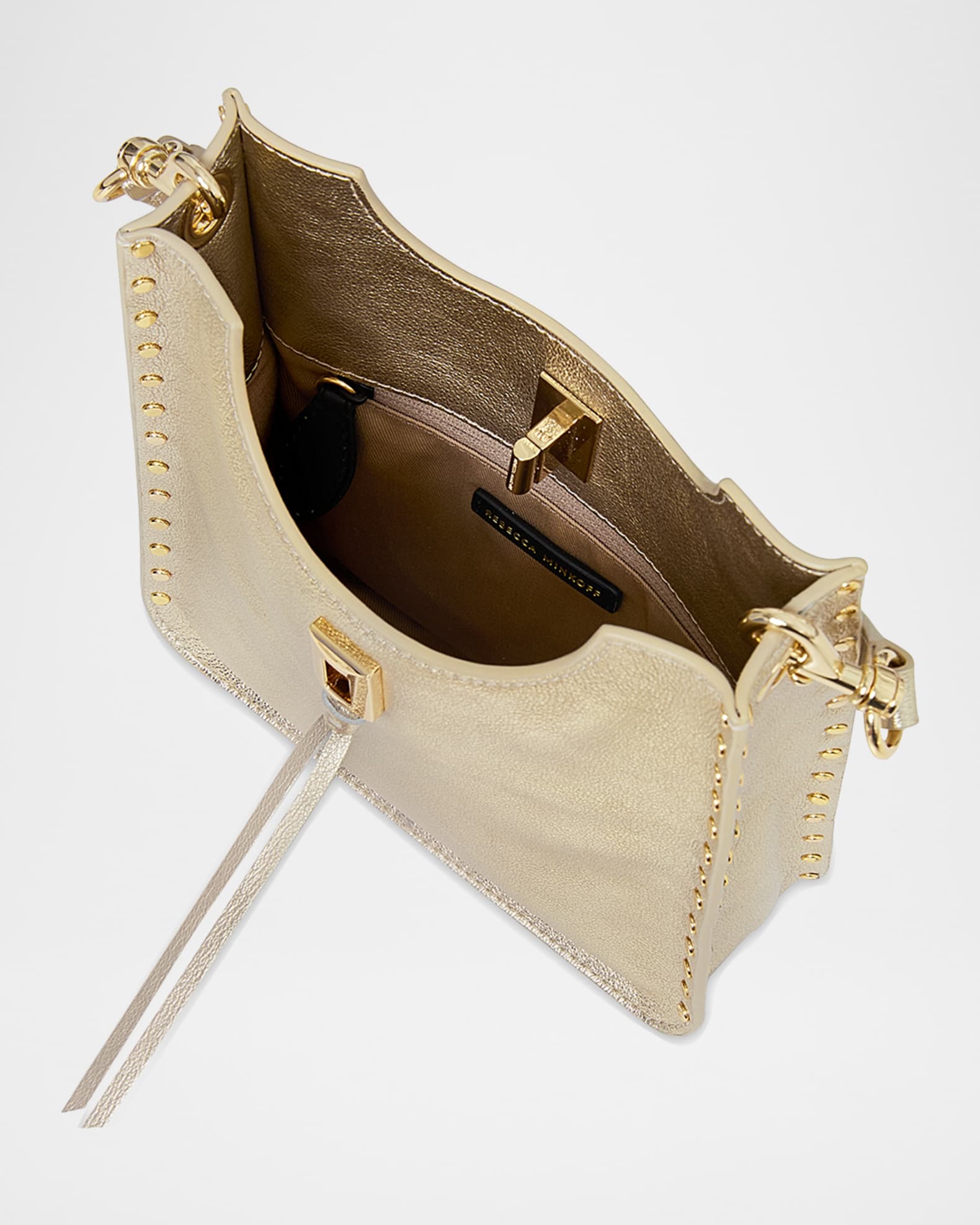 Small darren leather feed bag top