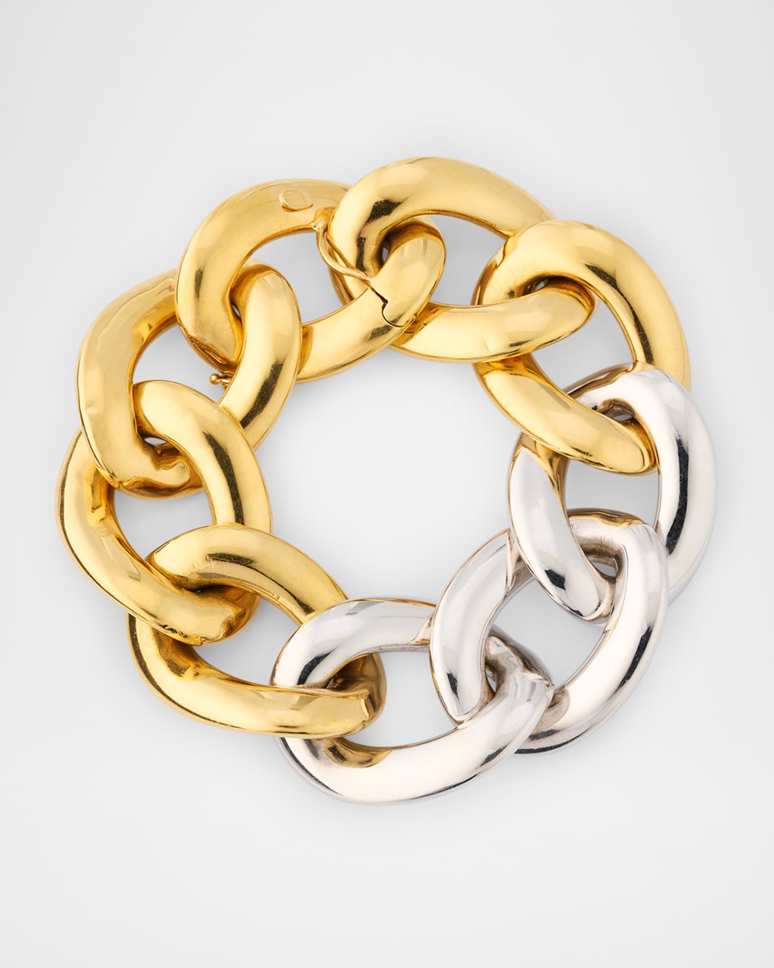 18K Gold Oro Chain Bracelet 0