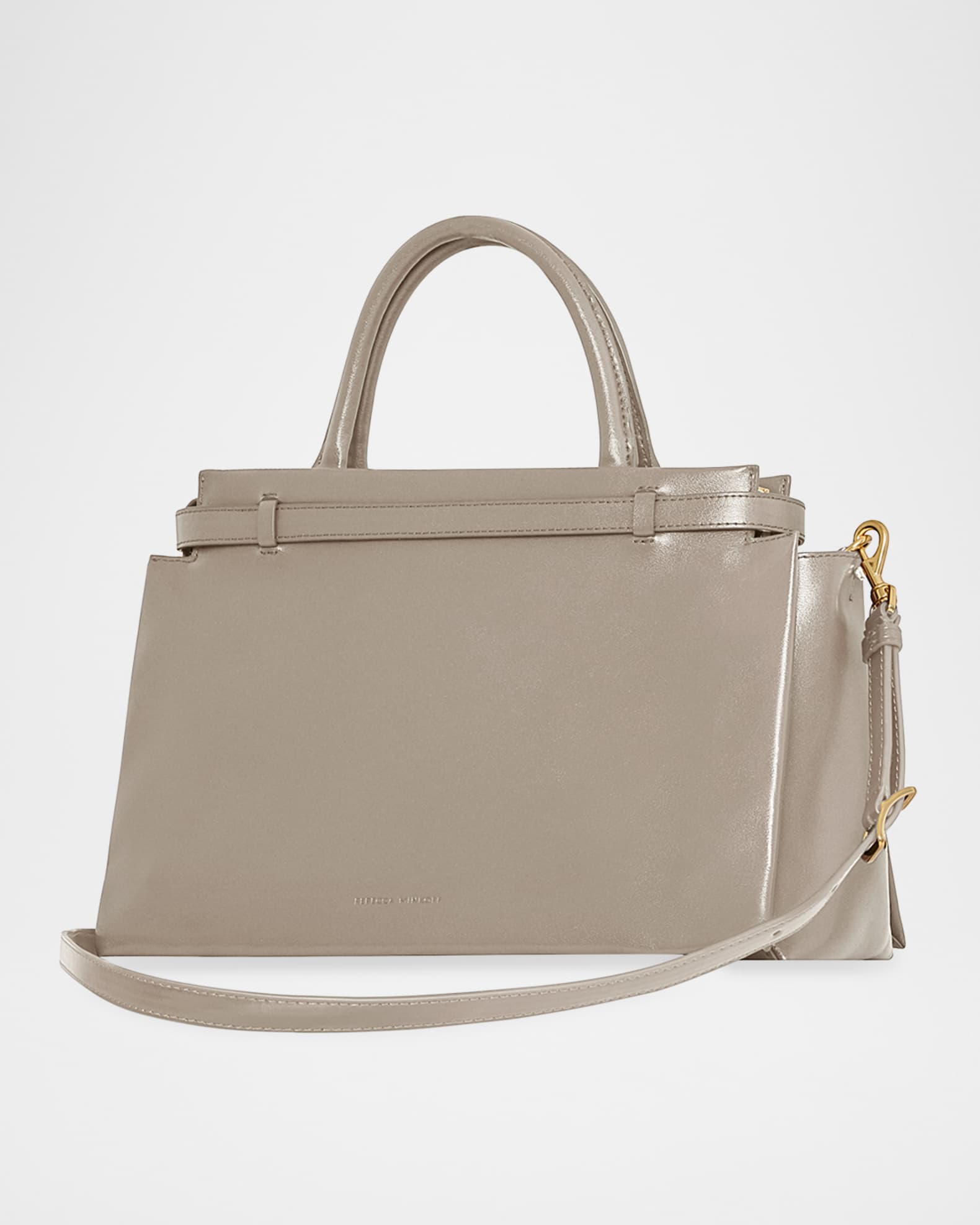 Insider Zip Leather Top-Handle Bag 1