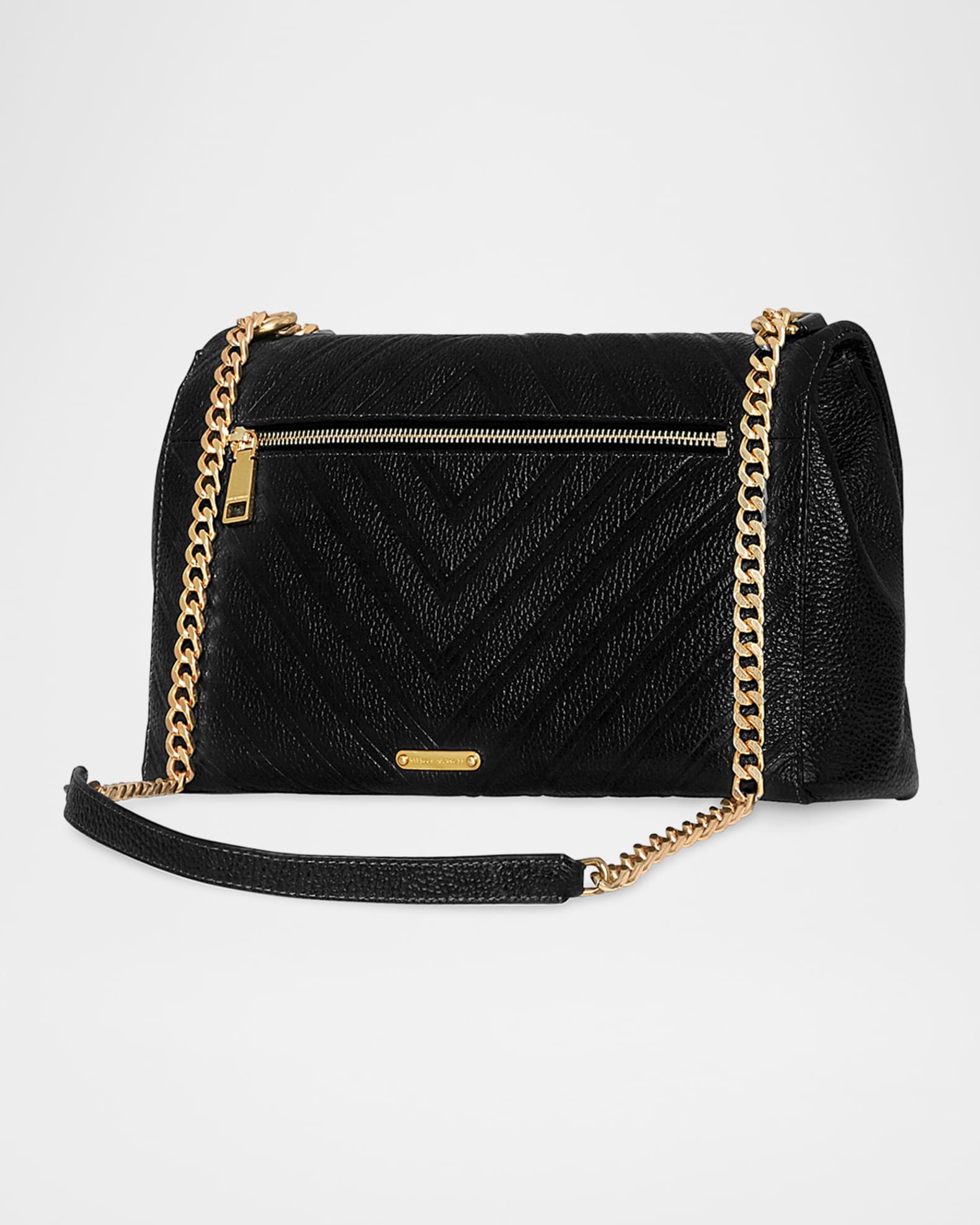 Edie Large Quilted Leather Shoulder Bag 1