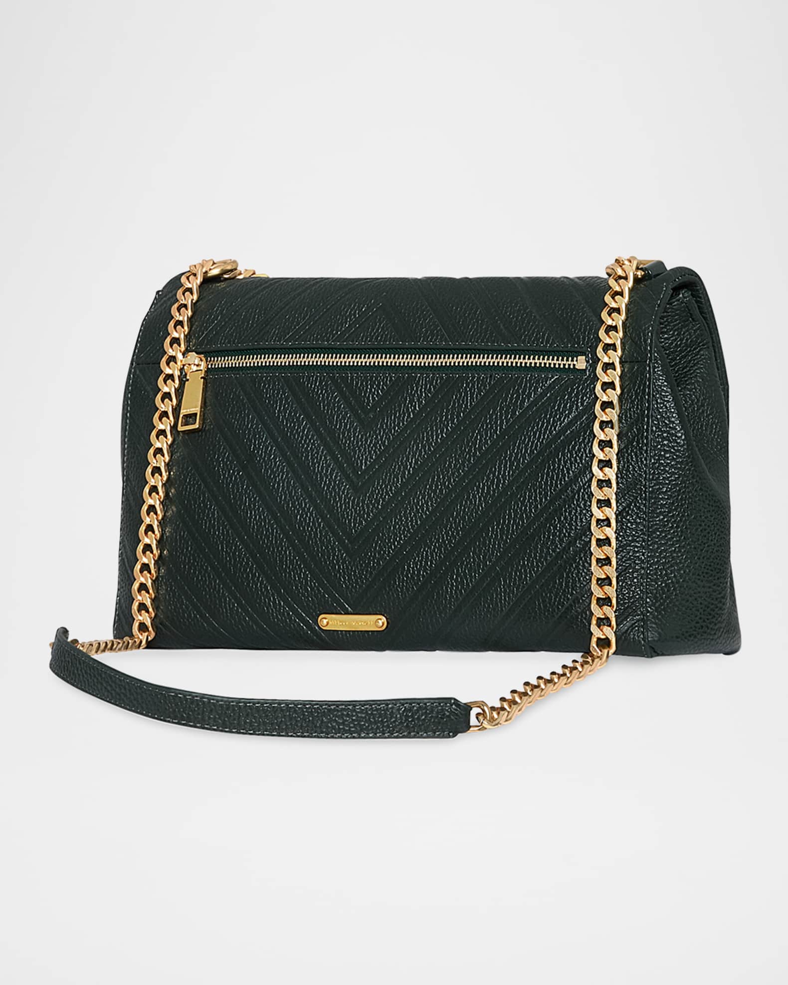 Edie Large Quilted Leather Shoulder Bag - Thumbnail 2