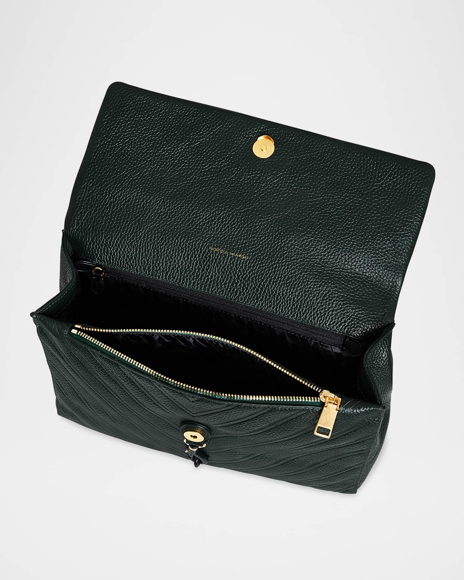 Edie Large Quilted Leather Shoulder Bag