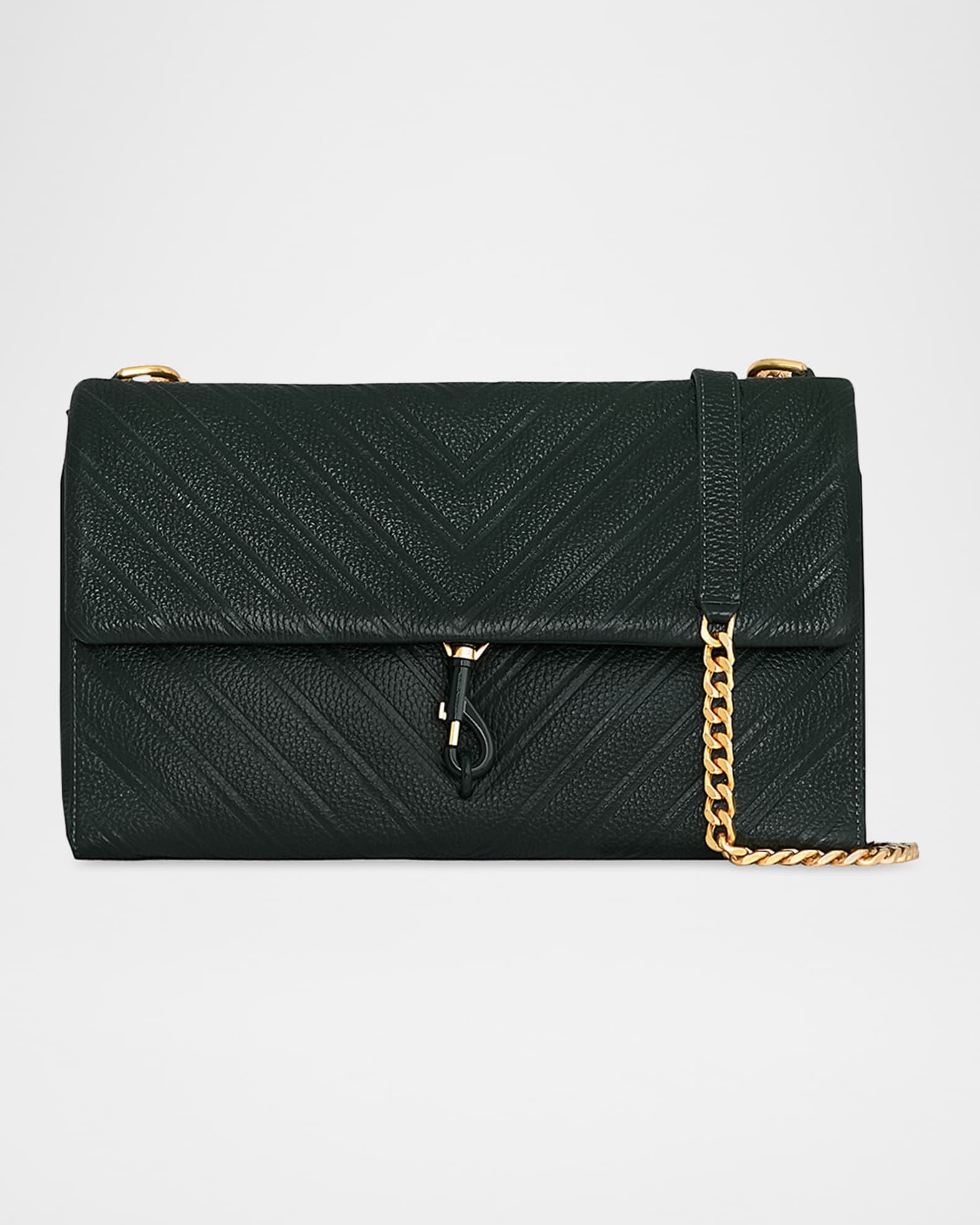 Edie Large Quilted Leather Shoulder Bag