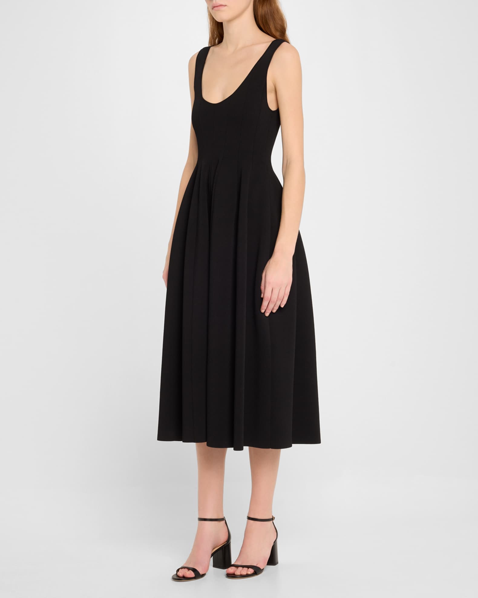 Stuart Weitzman Nudist 75mm Block Sandals | Neiman Marcus