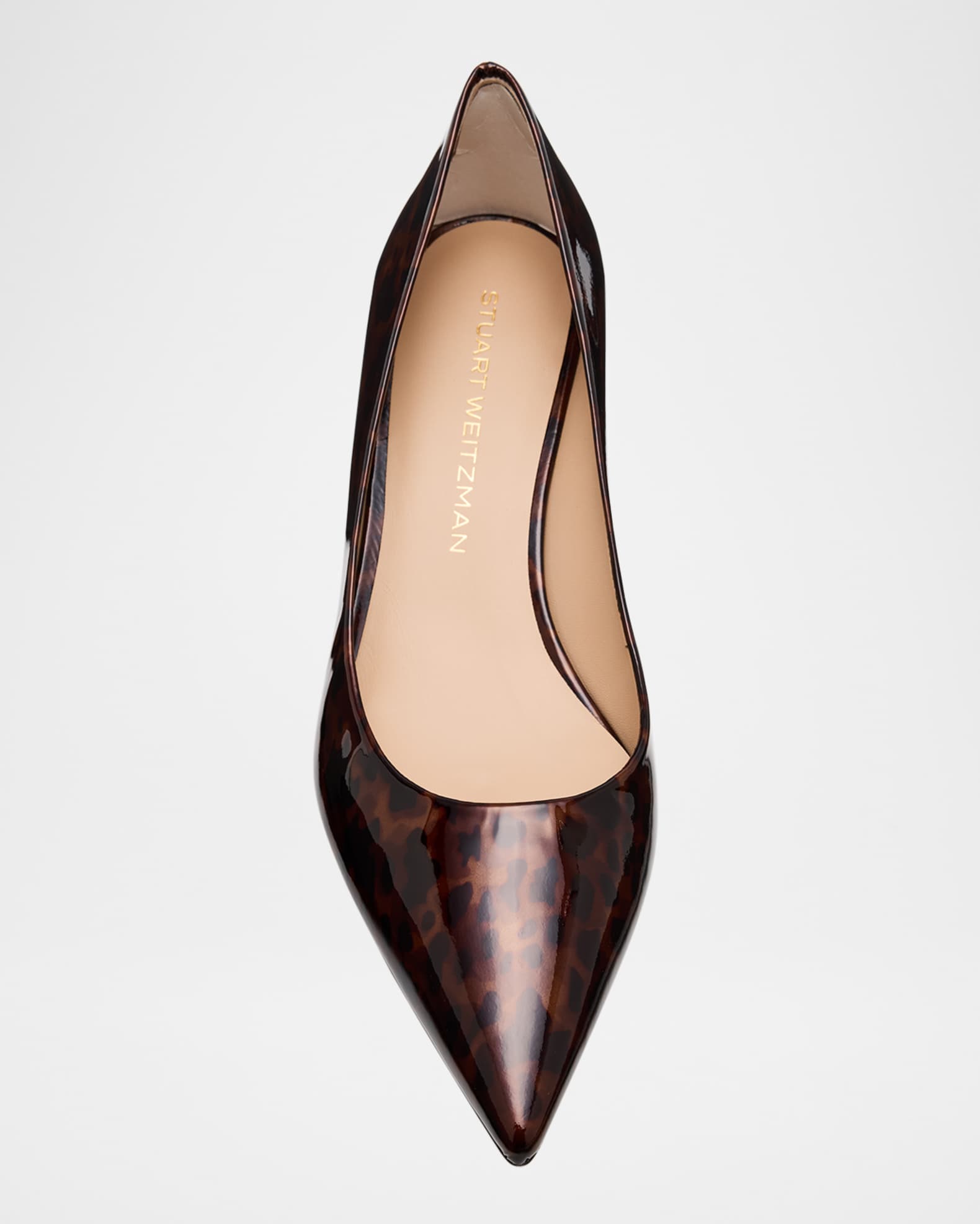 Stuart weitzman tortoise shell pumps top