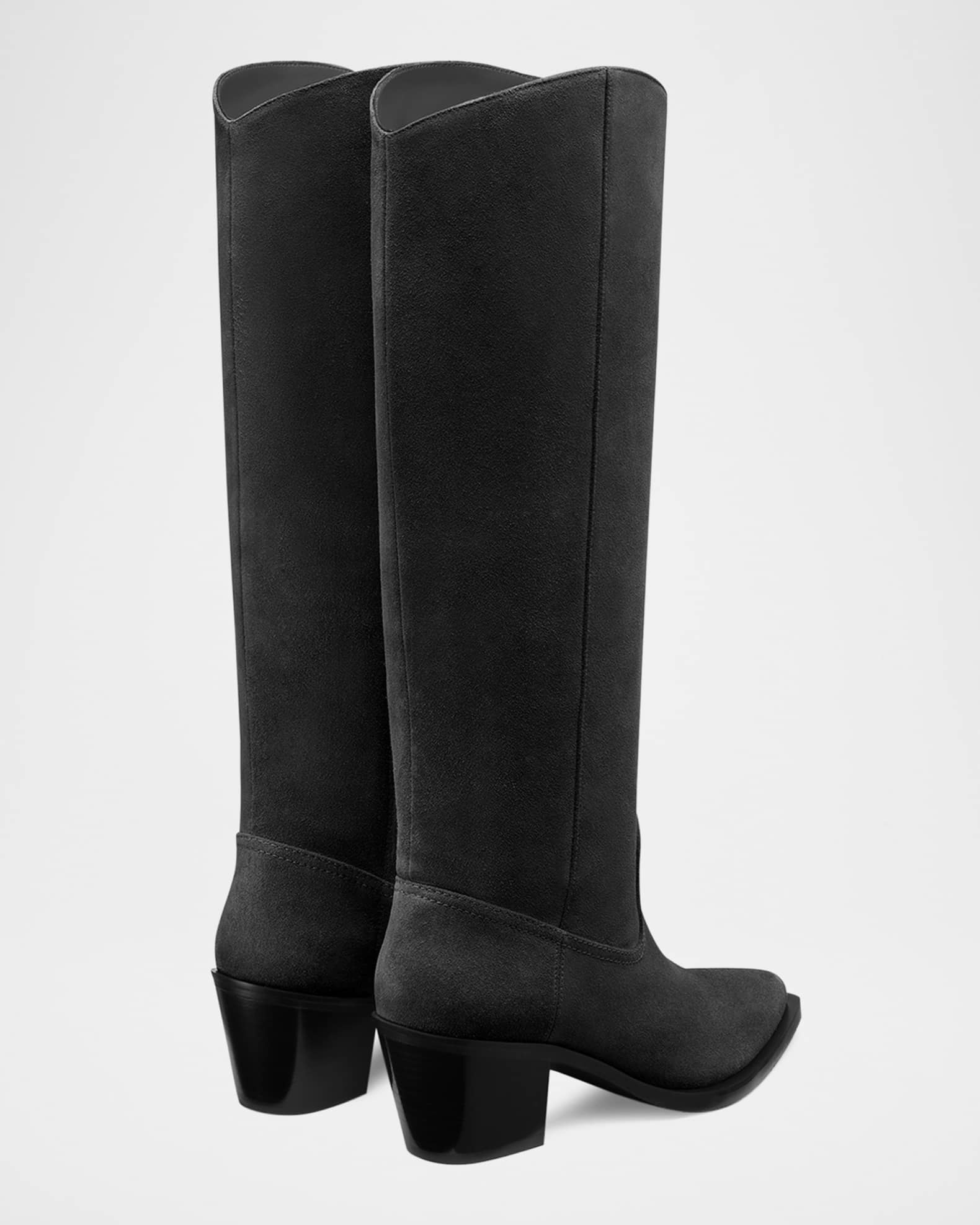 Pointed Suede Boots main image 0